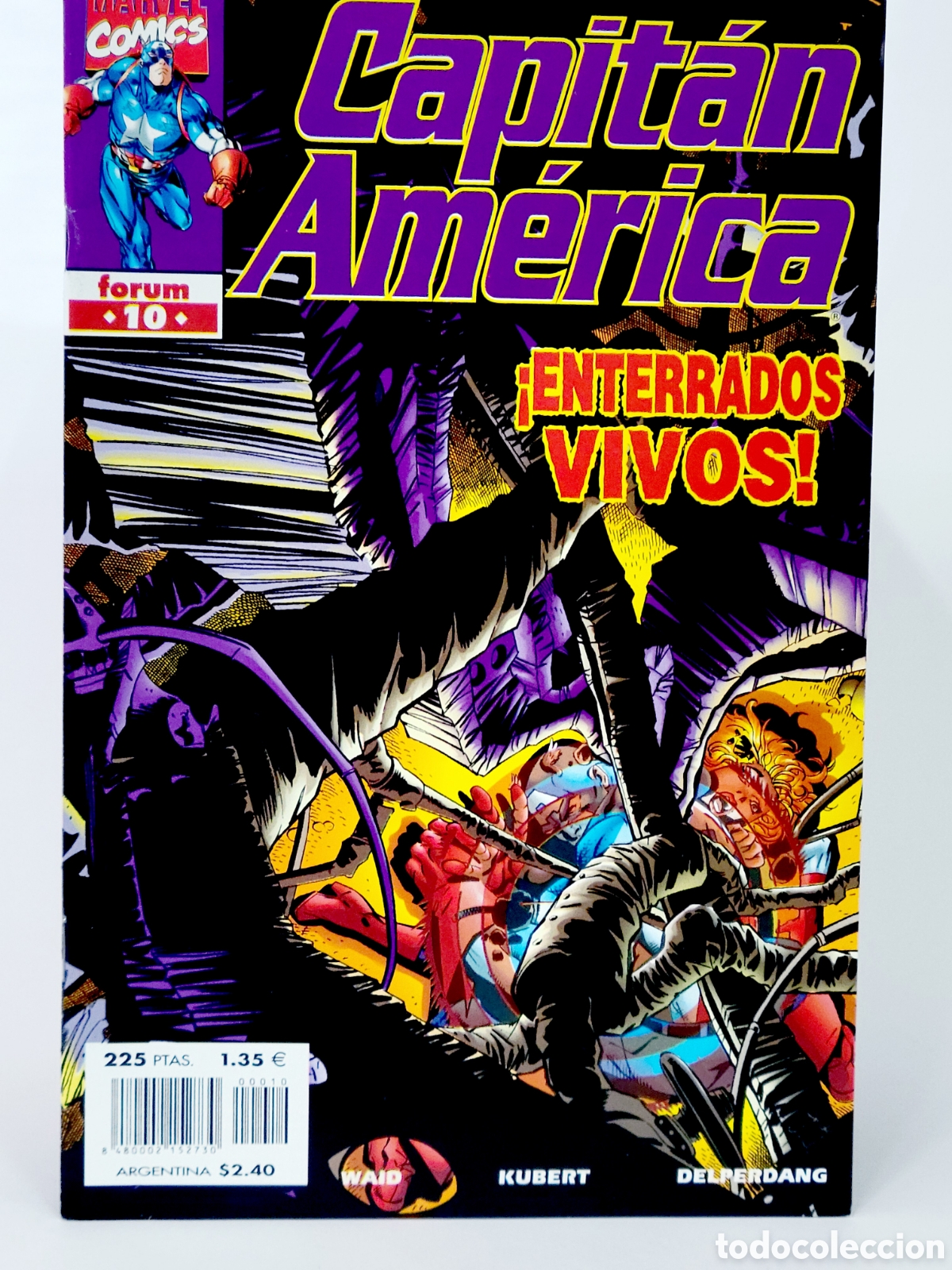 C&oacute;mics: C&Oacute;MIC CAPITAN AM&Eacute;RICA VOL.4 FORUM MARVEL GRAPA VOLUMEN DE KIOSCO - Foto 1