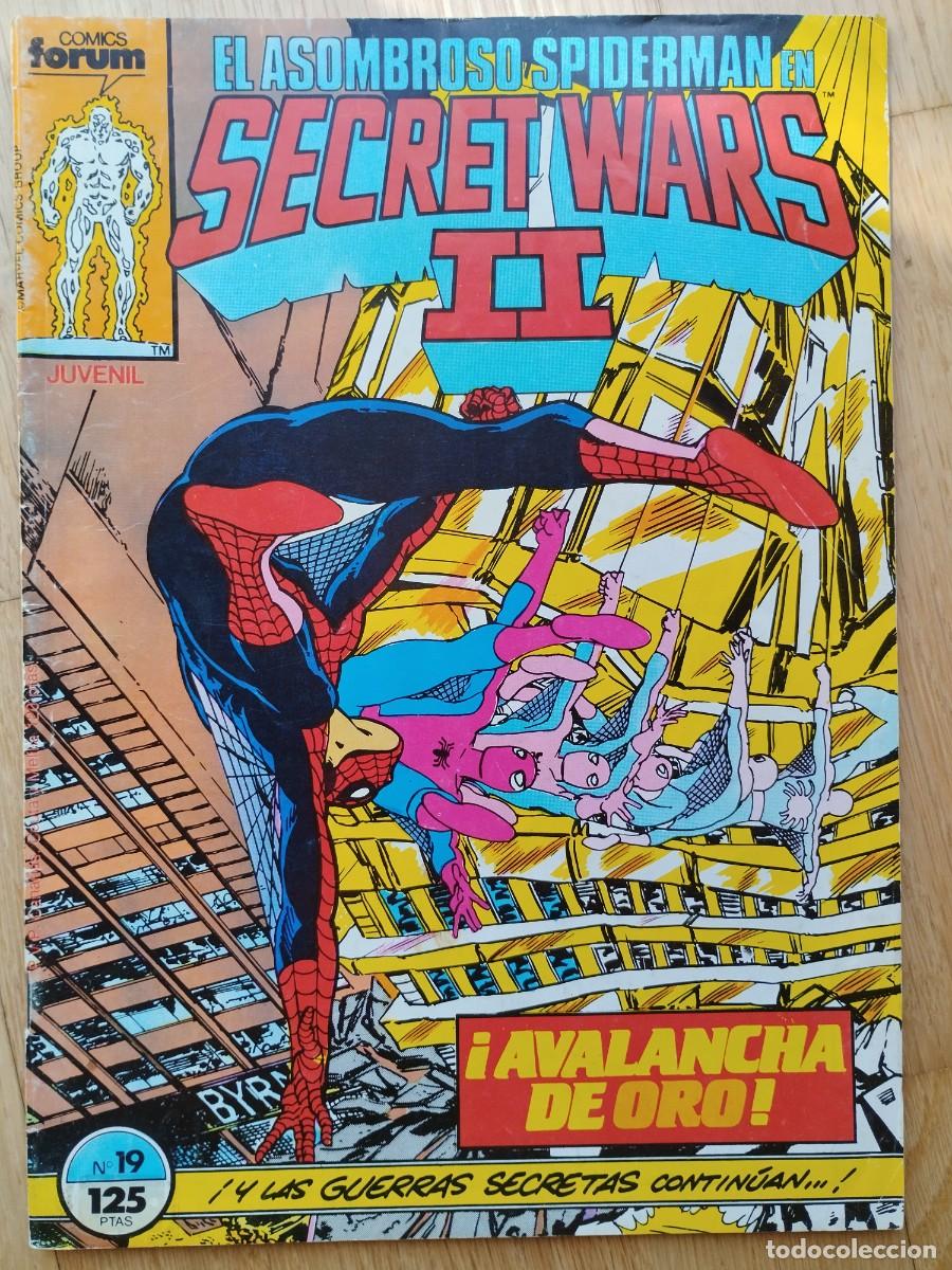 C&oacute;mics: SECRET WARS II SPIDERMAN Forum n&ordm; 19 - Foto 1