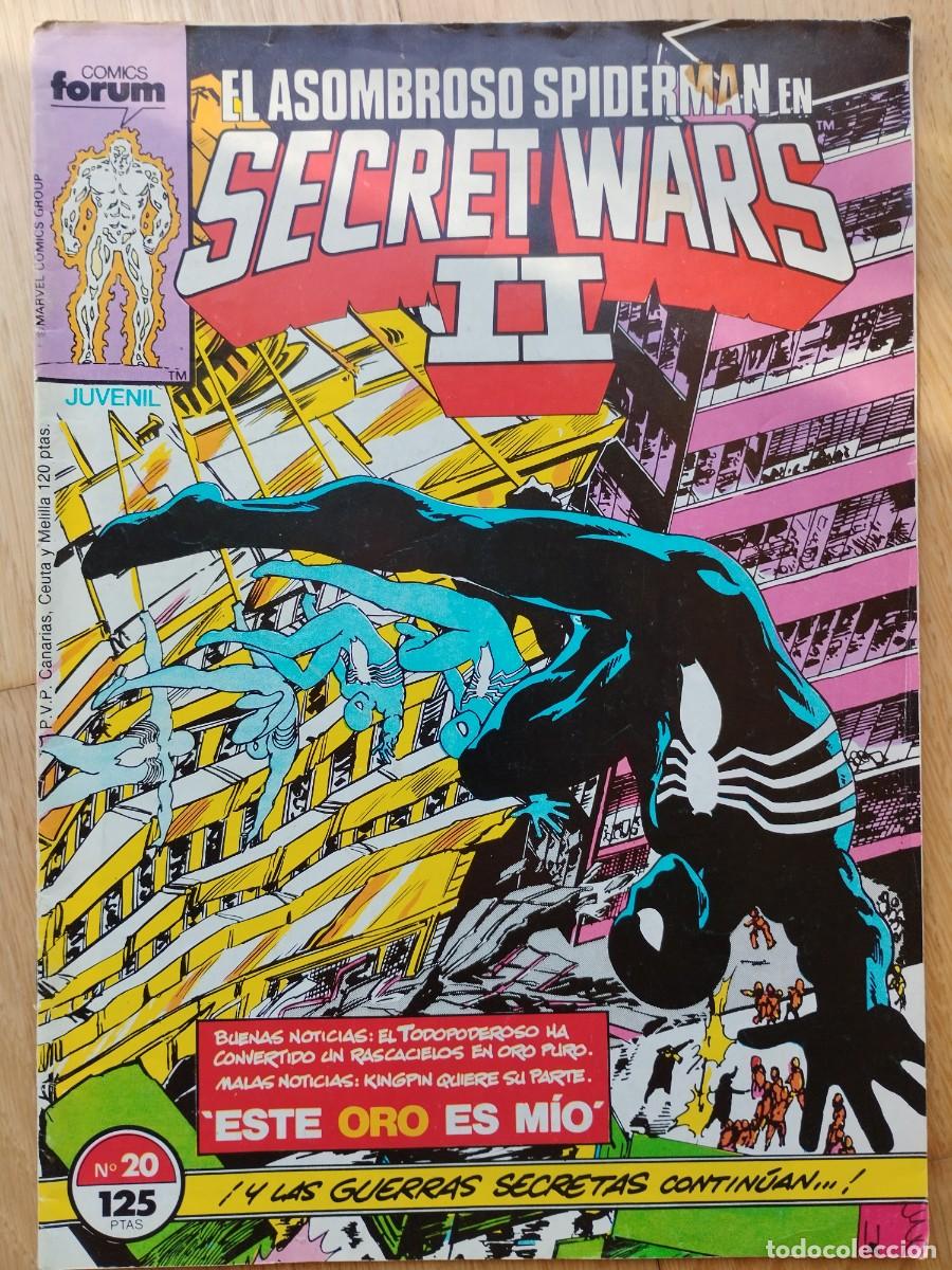 C&oacute;mics: SECRET WARS II SPIDERMAN Forum n&ordm; 20 - Foto 1