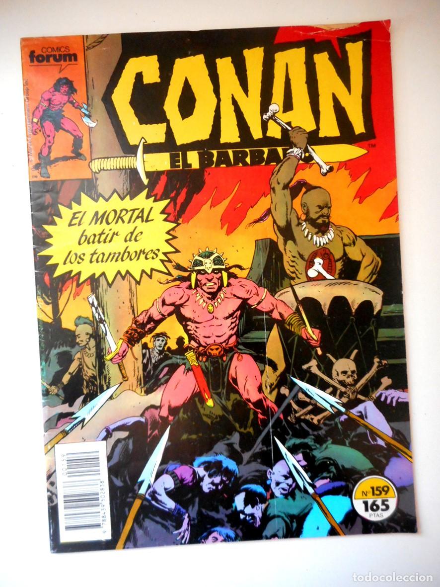 C&oacute;mics: CONAN EL B&Aacute;RBARO N&ordm;159 CANCI&Oacute;N DE TAMBORES (FORUM-MAYO 1990)