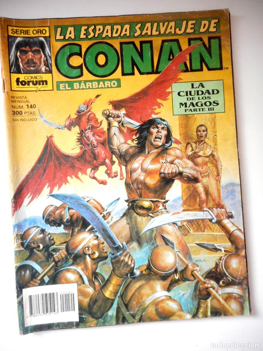 C&oacute;mics: LA ESPADA SALVAJE DE CONAN N&ordm;140 (FORUM-OCTUBRE 1993) -PRIMERA EDICI&Oacute;N-