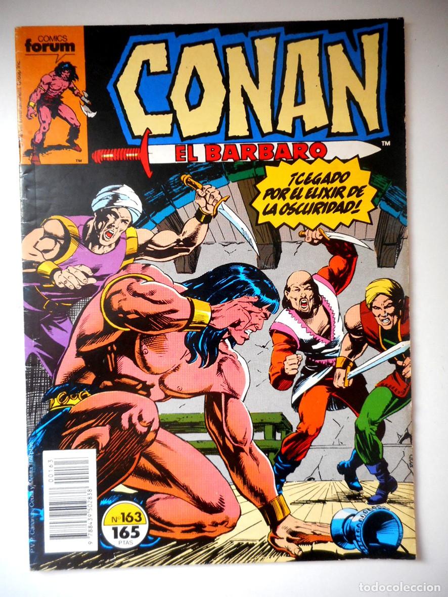 C&oacute;mics: CONAN EL B&Aacute;RBARO N&ordm;163 ELIXIR DE OSCURIDAD (FORUM-SEPTIEMBRE 1990) MICHAEL FLEISHER - ALFREDO ALCAL&Aacute;