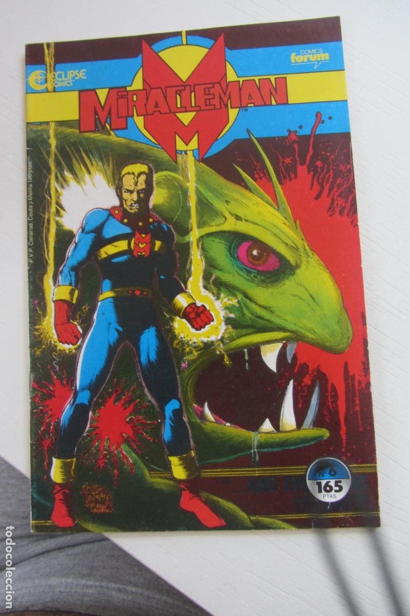 C&oacute;mics: MIRACLEMAN N&ordm; 6 DE ALAN MOORE ECLIPSE COMICS FORUM ARX63