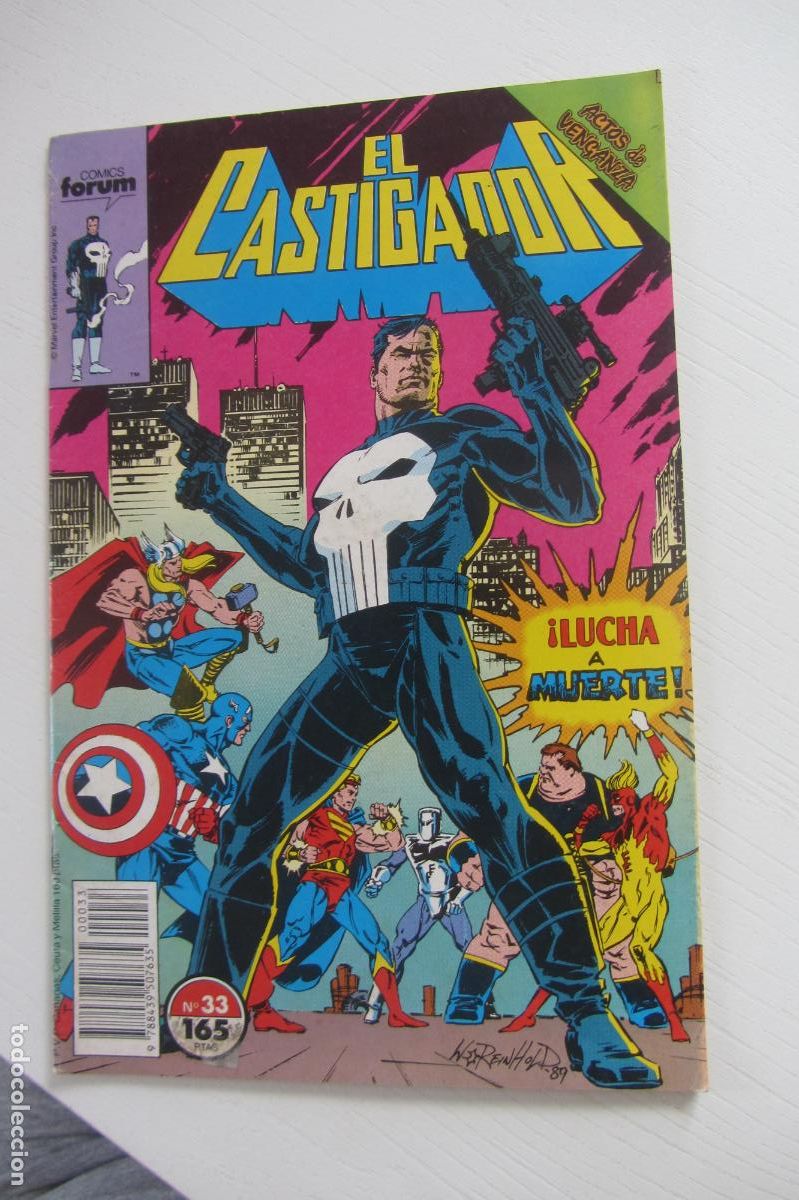C&oacute;mics: EL CASTIGADOR N&ordm; 33 FORUM ARX63