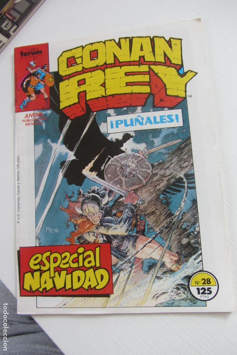 C&oacute;mics: CONAN REY N&ordm; 28 ESPECIAL NAVIDAD COMICS FORUM MARVEL &iexcl;PU&Ntilde;ALES! ARX63