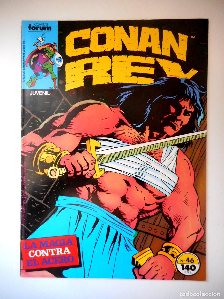 C&oacute;mics: CONAN REY N&ordm;46 VIVIENDO PELIGROSAMENTE (FORUM-JUNIO 1988)