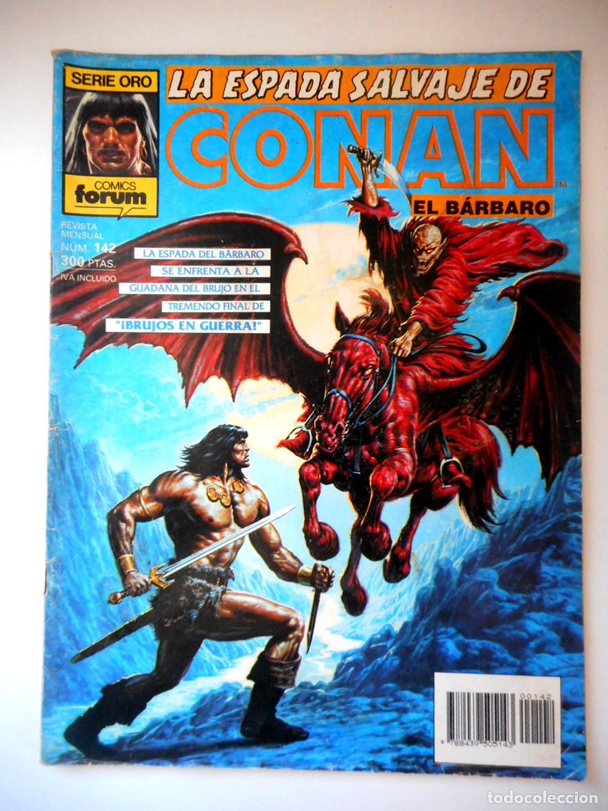 C&oacute;mics: LA ESPADA SALVAJE DE CONAN N&ordm;142 (FORUM-DICIEMBRE 1993) -PRIMERA EDICI&Oacute;N-