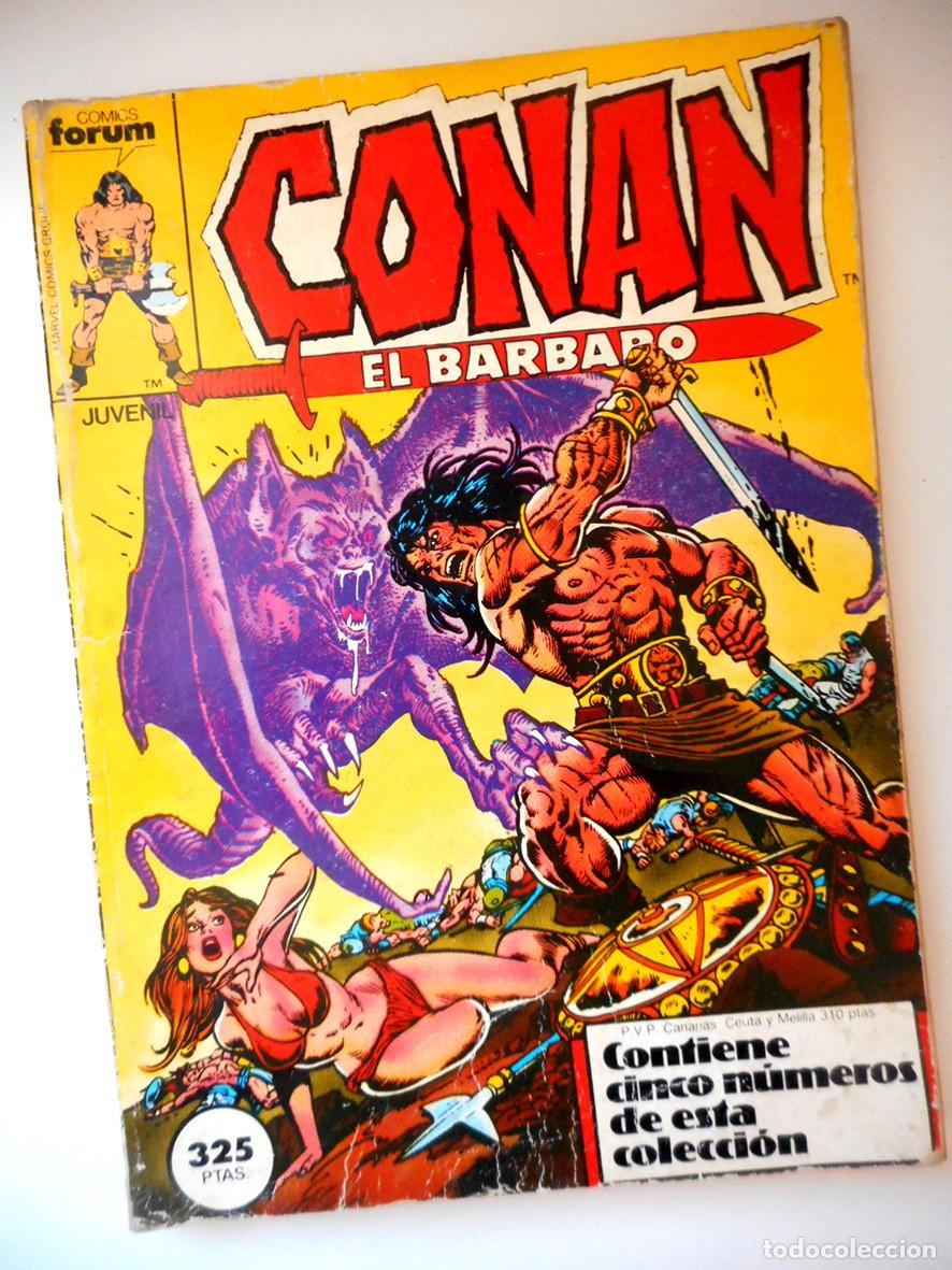 C&oacute;mics: RETAPADO CONAN EL B&Aacute;RBARO -N&Uacute;MEROS 81 A 85- (FORUM)
