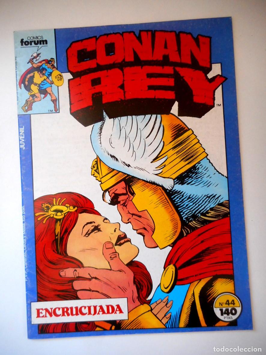 C&oacute;mics: CONAN REY N&ordm;44 ENCRUCIJADA (FORUM-ABRIL 1988)