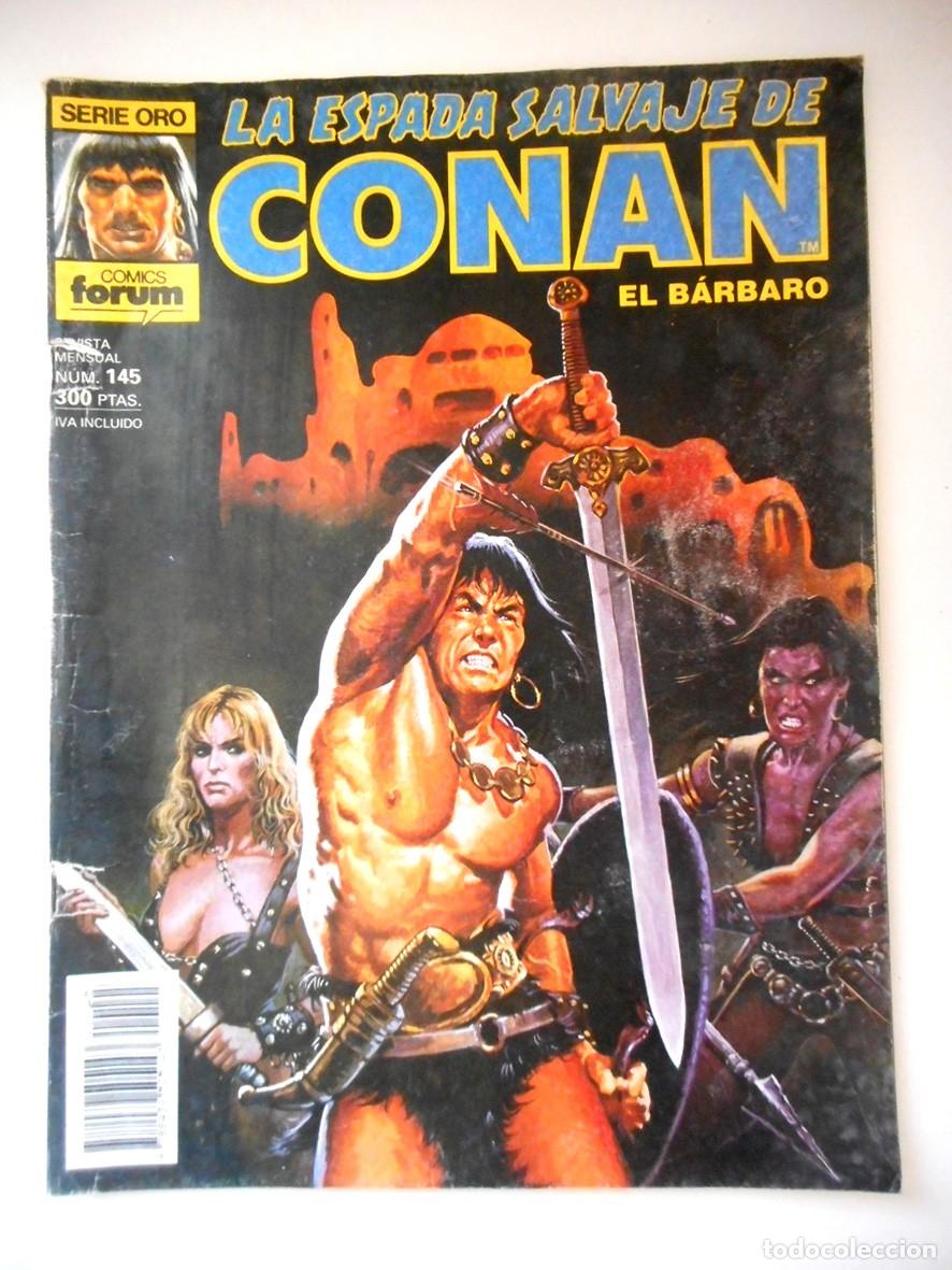 C&oacute;mics: LA ESPADA SALVAJE DE CONAN N&ordm;145 (FORUM-MARZO 1994) -PRIMERA EDICI&Oacute;N-
