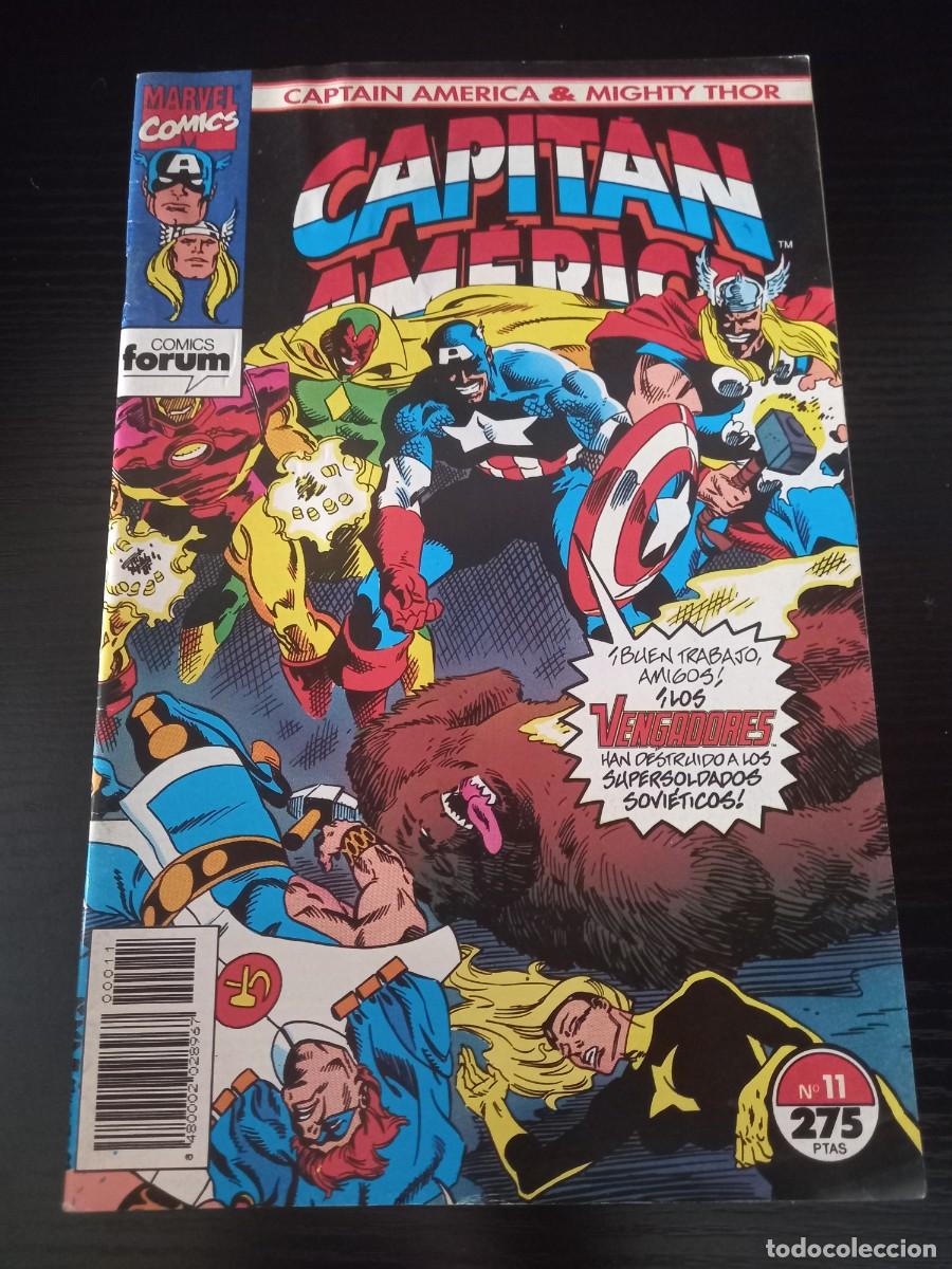 C&oacute;mics: Capit&aacute;n Am&eacute;rica & Thor el Poderoso n&ordm; 11 (VOL 2) (Mighty)