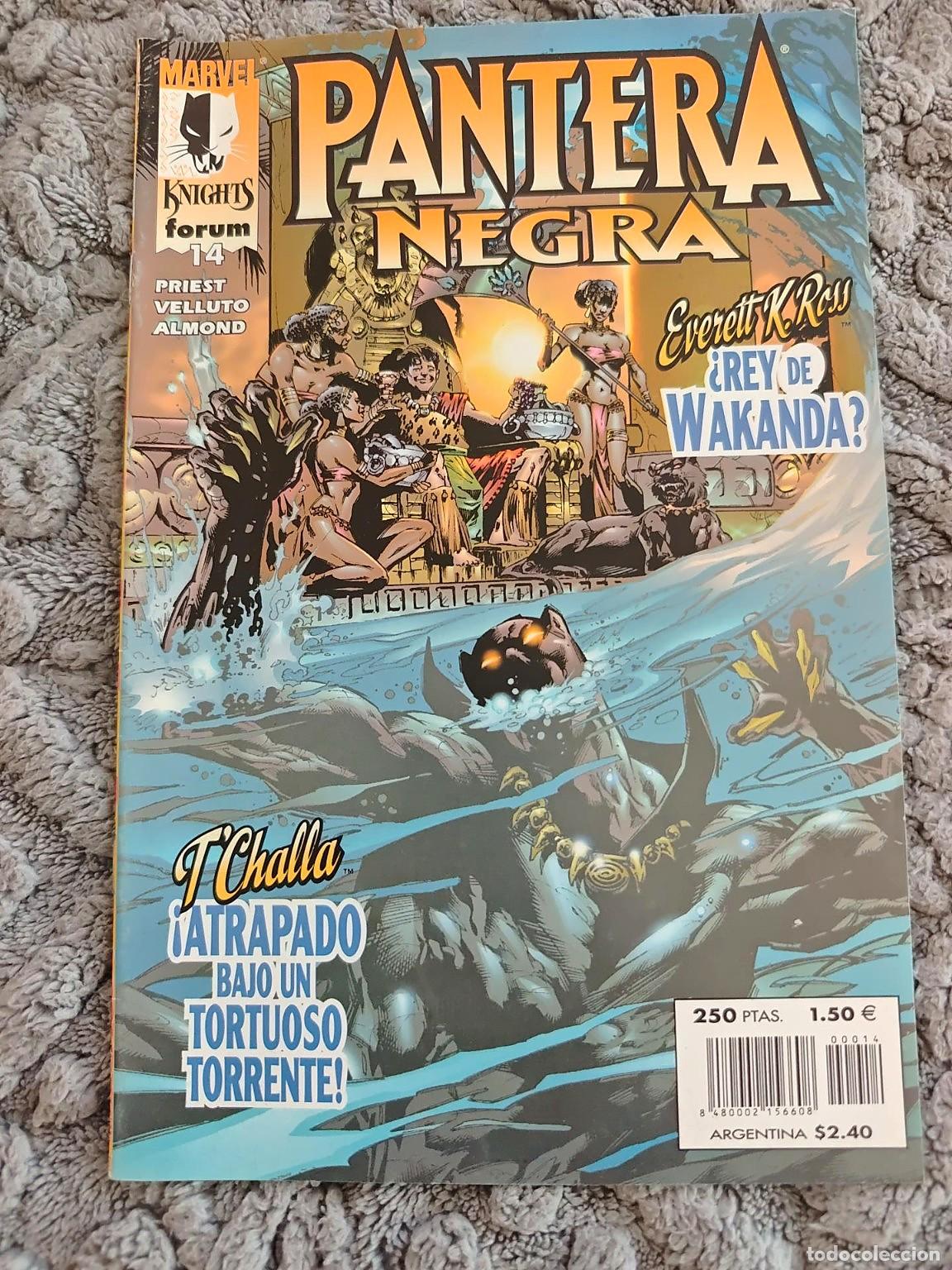 C&oacute;mics: Pantera Negra n&ordm; 14 - Marvel Knights - Forum - Priest / Velluto / Almond