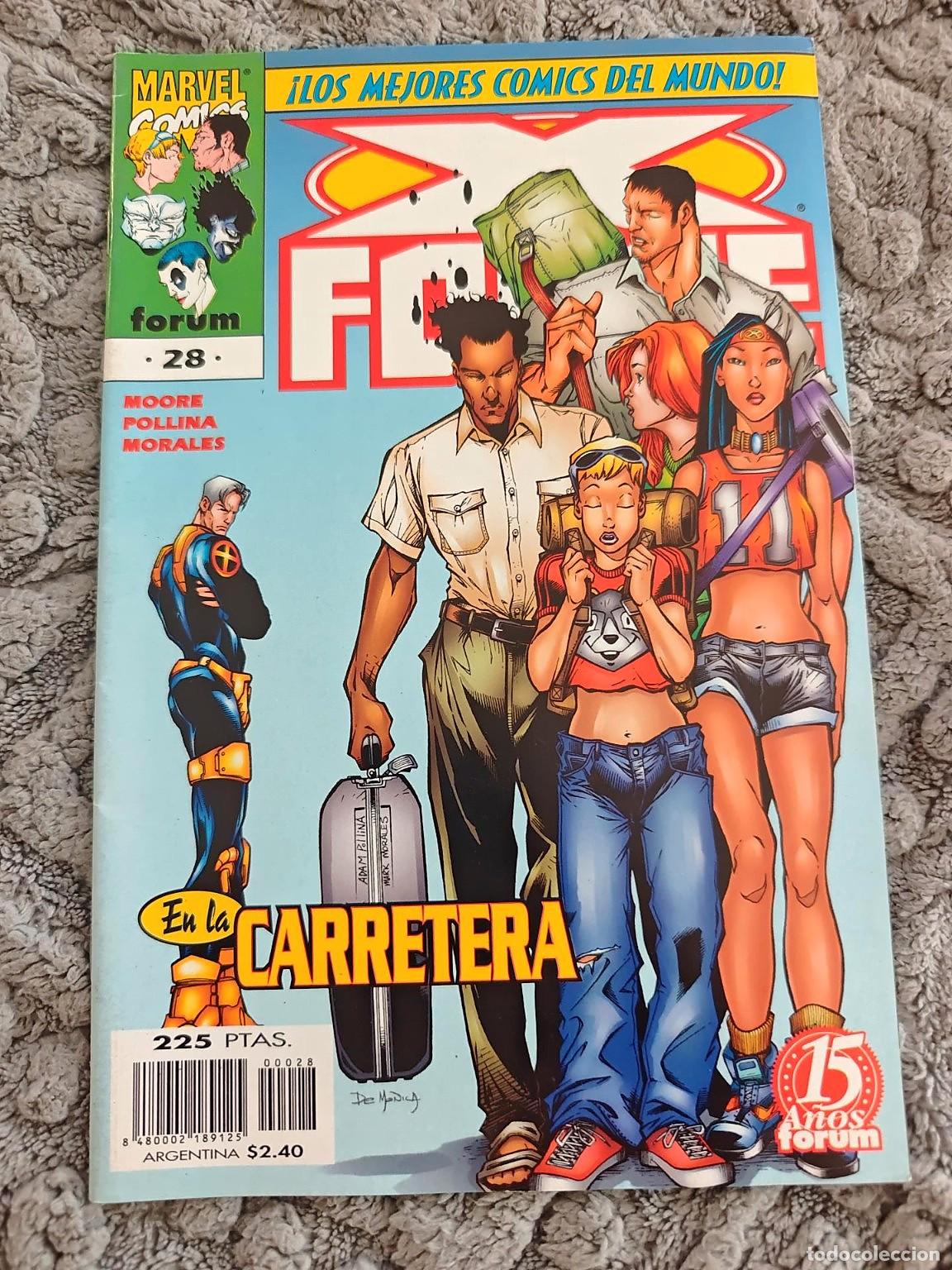 C&oacute;mics: X-Force n&ordm; 28 - Forum - Moore / Pollina / Morales