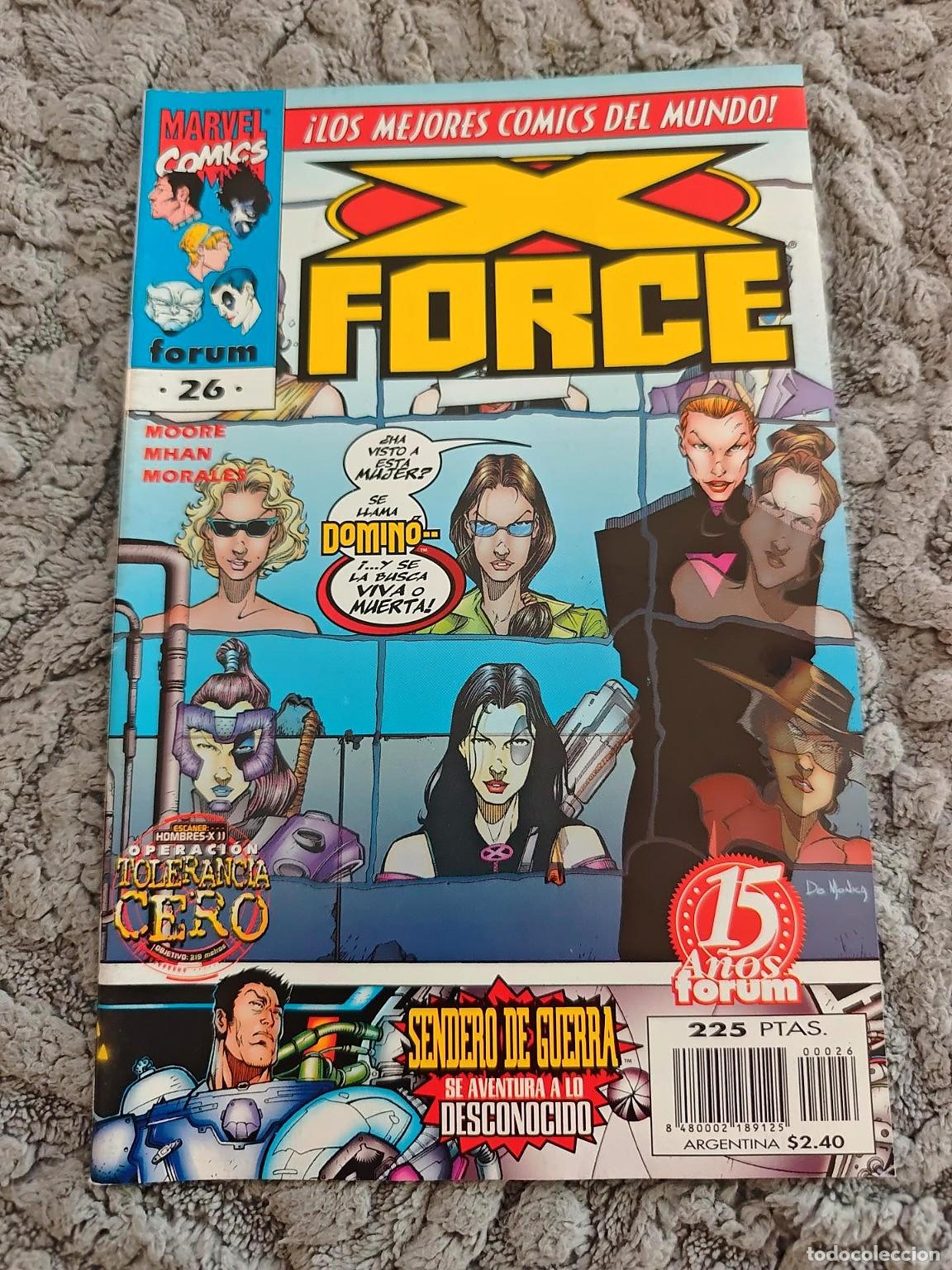 C&oacute;mics: X-Force n&ordm; 26 - Forum - Moore / Mhan / Morales