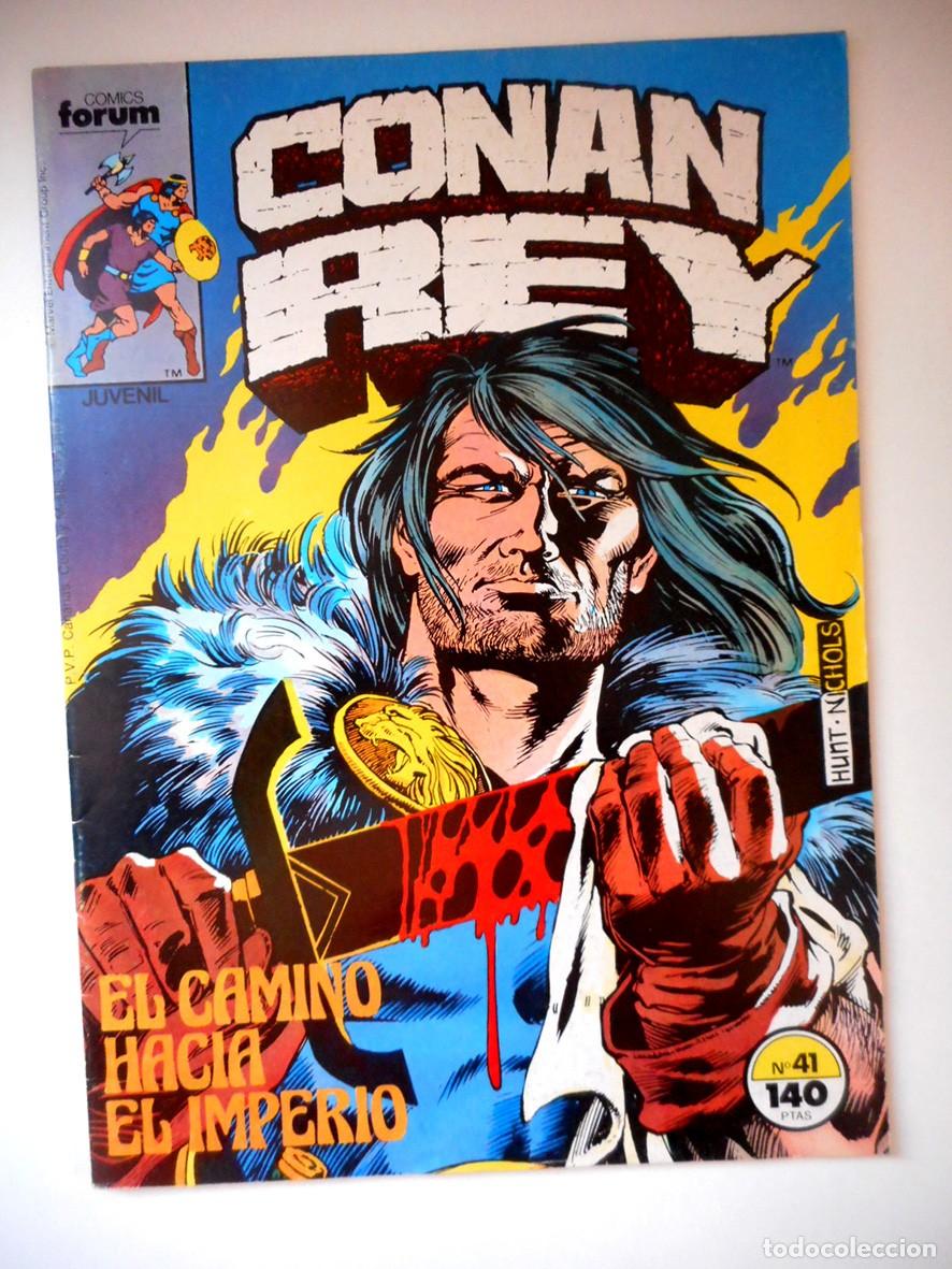 C&oacute;mics: CONAN REY N&ordm;41 EL CAMINO HAC&Iacute;A EL IMPERIO (FORUM-ENERO 1988)