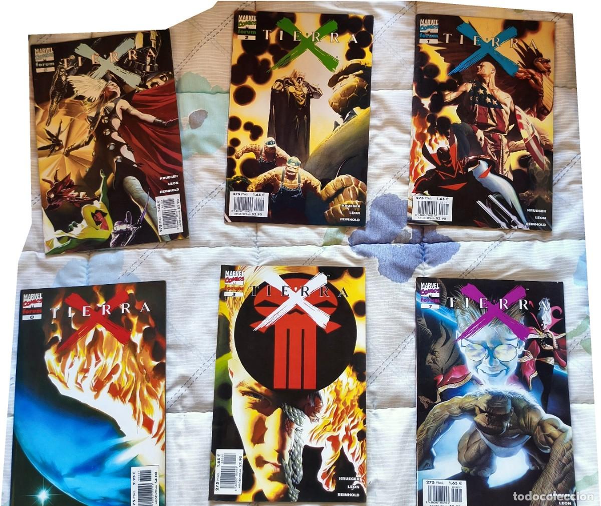 C&oacute;mics: TIERRA X COMPLETA 0 al 13 + UNIVERSO X + PARAISO X - Forum - Lote 24