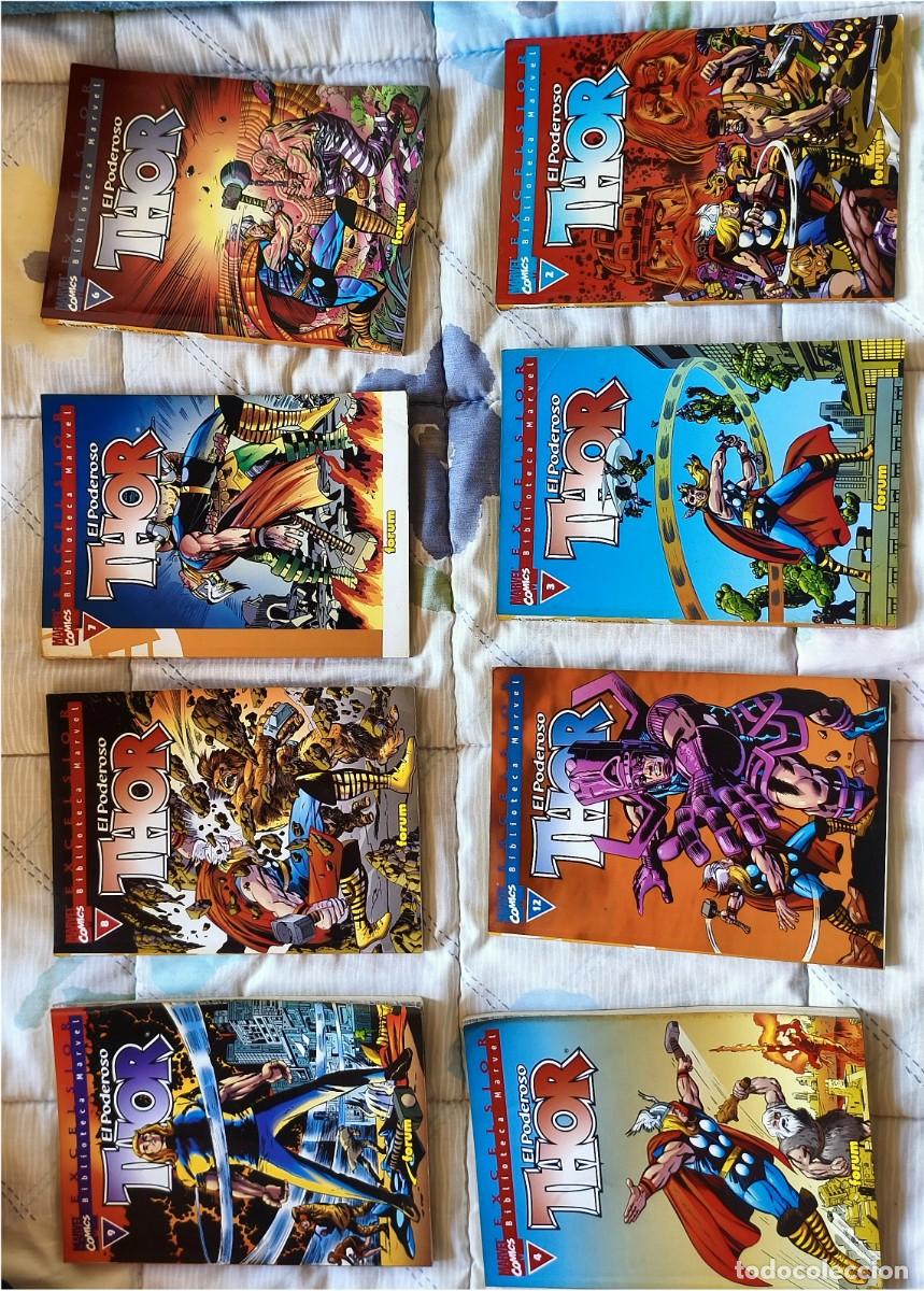 C&oacute;mics: THOR lote 73 - Biblioteca Marvel 1 a 37 (faltan 5 y 29) + Forum + Panini