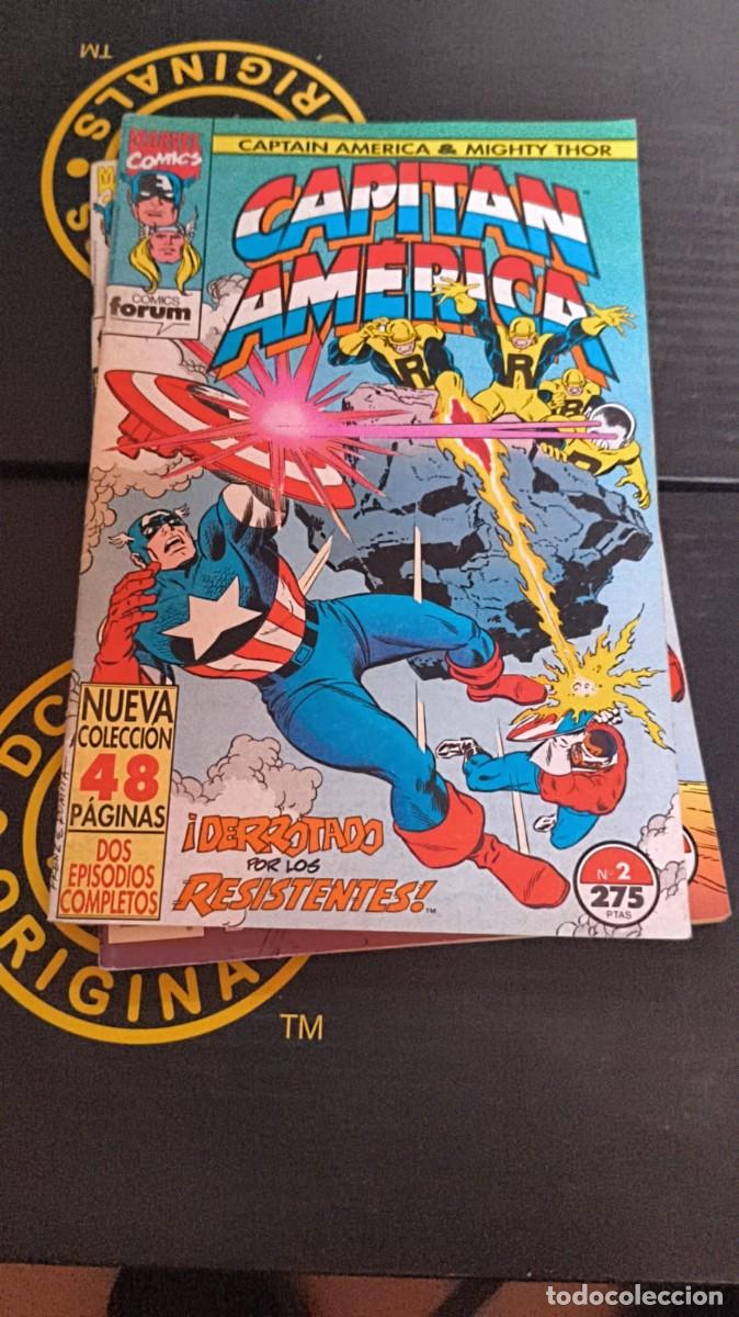C&oacute;mics: CAPIT&Aacute;N AM&Eacute;RICA Y THOR VOL 2 N&ordm; 2 6 y 8 FORUM - Foto 2