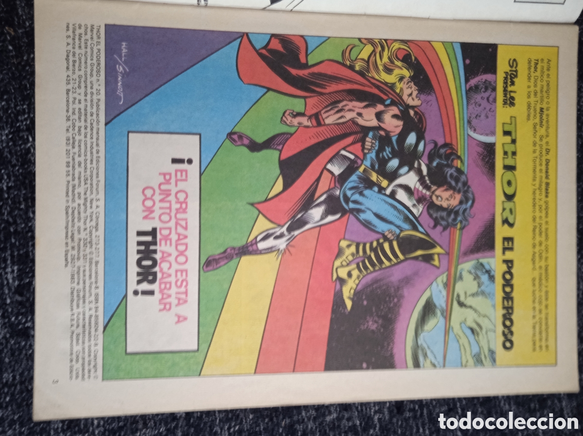 C&oacute;mics: THOR N&ordm; 20 1&ordf; SERIE DE FORUM - Foto 2