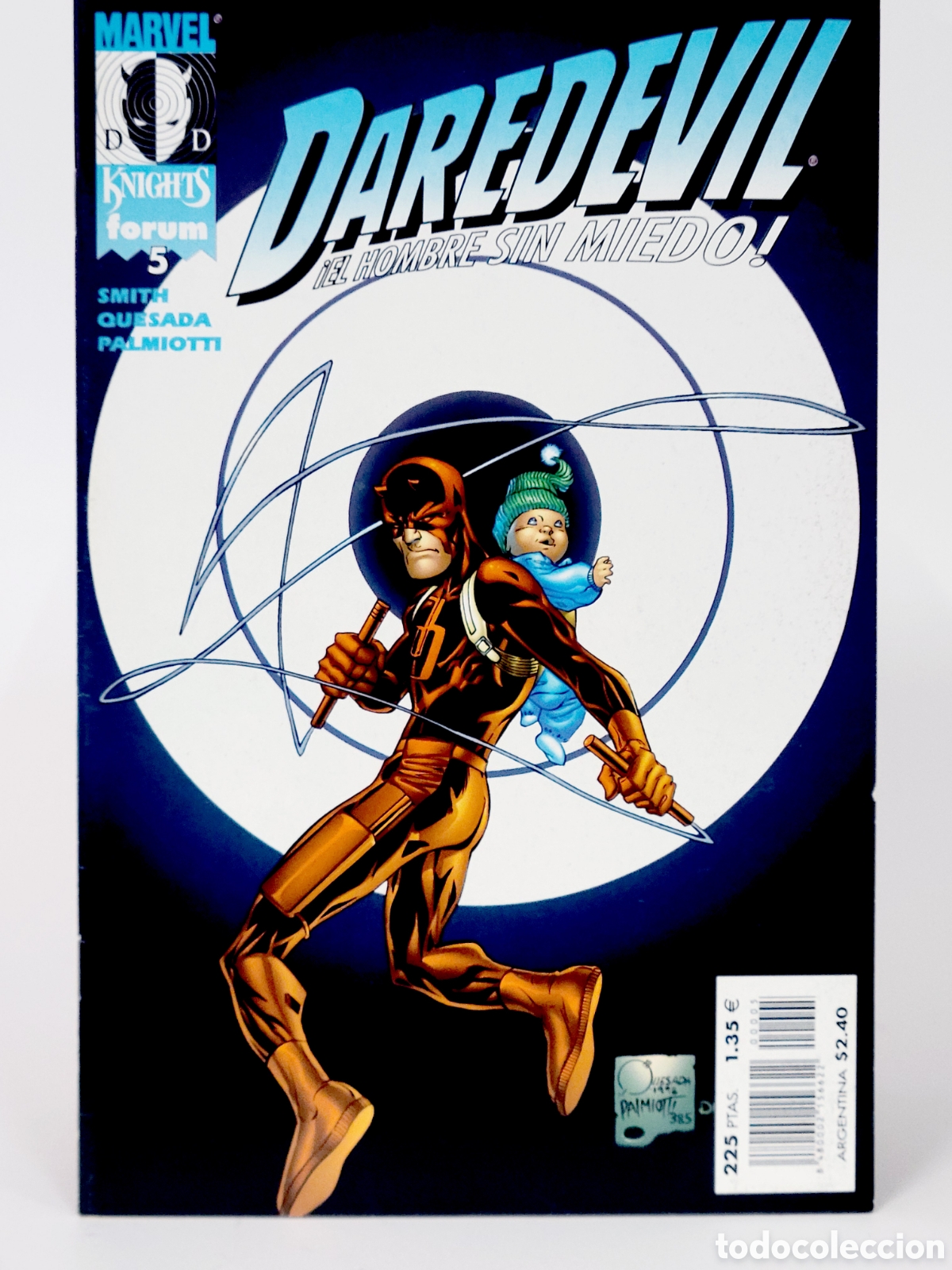 C&oacute;mics: C&Oacute;MIC MARVEL KNIGHTS DAREDEVIL 5 VOL.1 FORUM MARVEL GRAPA VOLUMEN DE KIOSCO