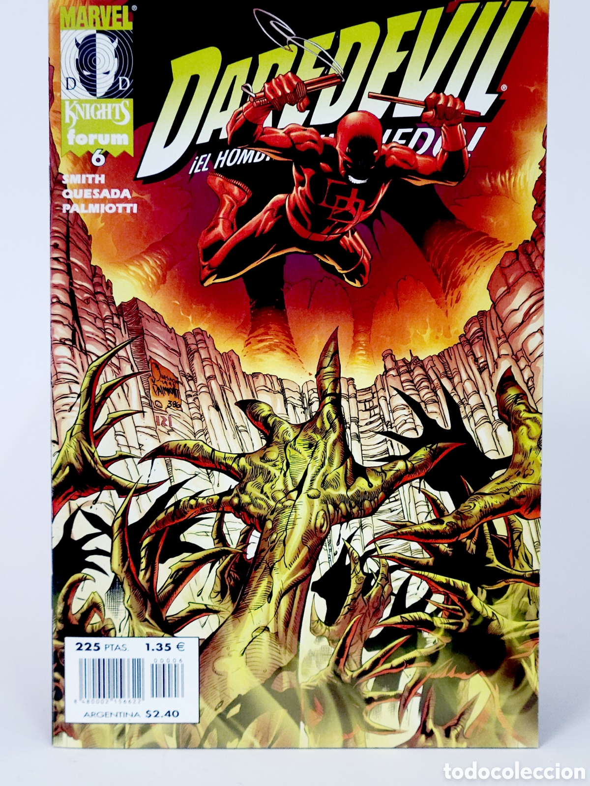 C&oacute;mics: C&Oacute;MIC MARVEL KNIGHTS DAREDEVIL 6 VOL.1 FORUM MARVEL GRAPA VOLUMEN DE KIOSCO