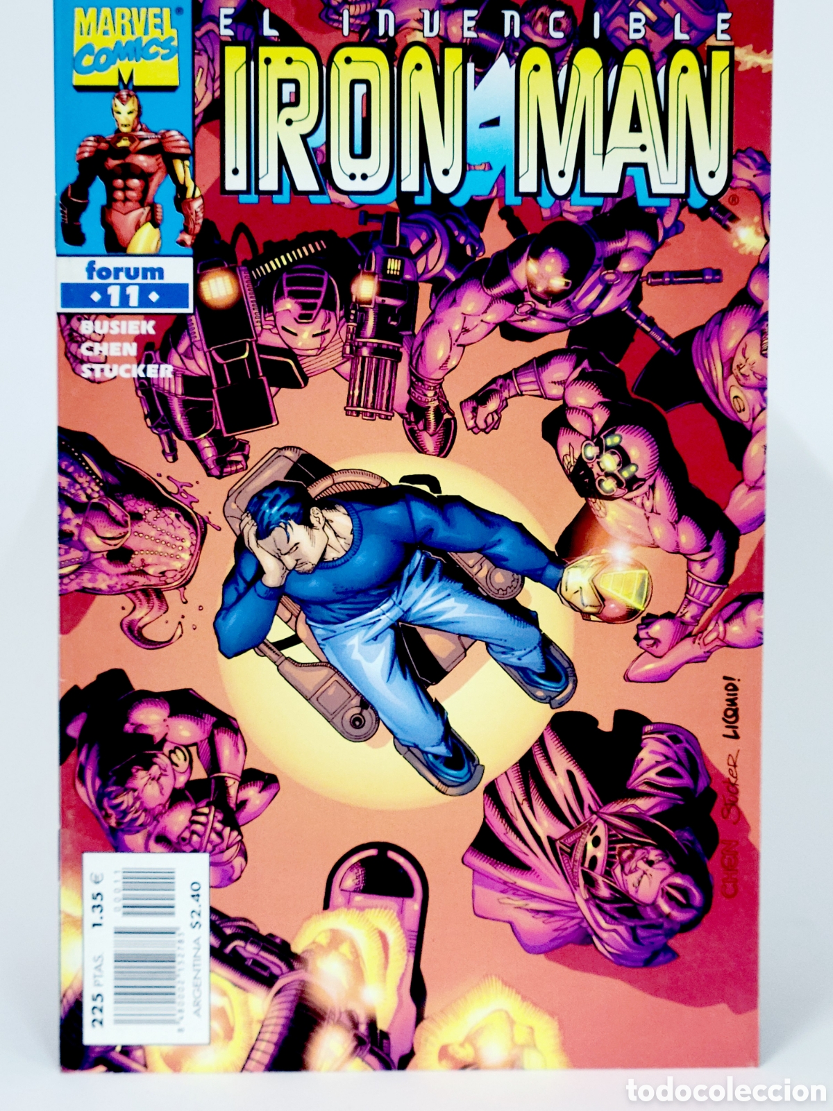 C&oacute;mics: C&Oacute;MIC EL INVENCIBLE IRON MAN 11 VOL.4 FORUM MARVEL GRAPA VOLUMEN DE KIOSCO