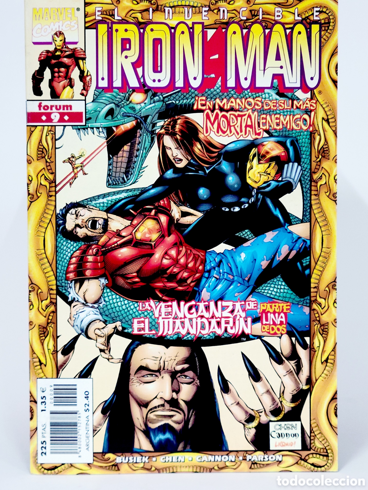 C&oacute;mics: C&Oacute;MIC EL INVENCIBLE IRON MAN 9 VOL.4 FORUM MARVEL GRAPA VOLUMEN DE KIOSCO