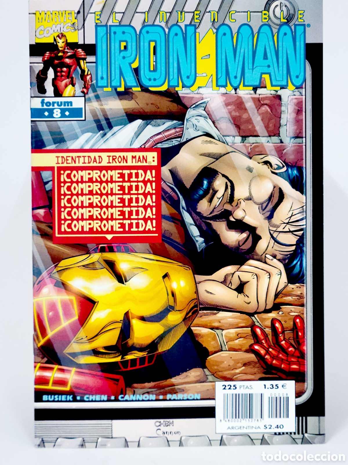 C&oacute;mics: C&Oacute;MIC EL INVENCIBLE IRON MAN 8 VOL.4 FORUM MARVEL GRAPA VOLUMEN DE KIOSCO