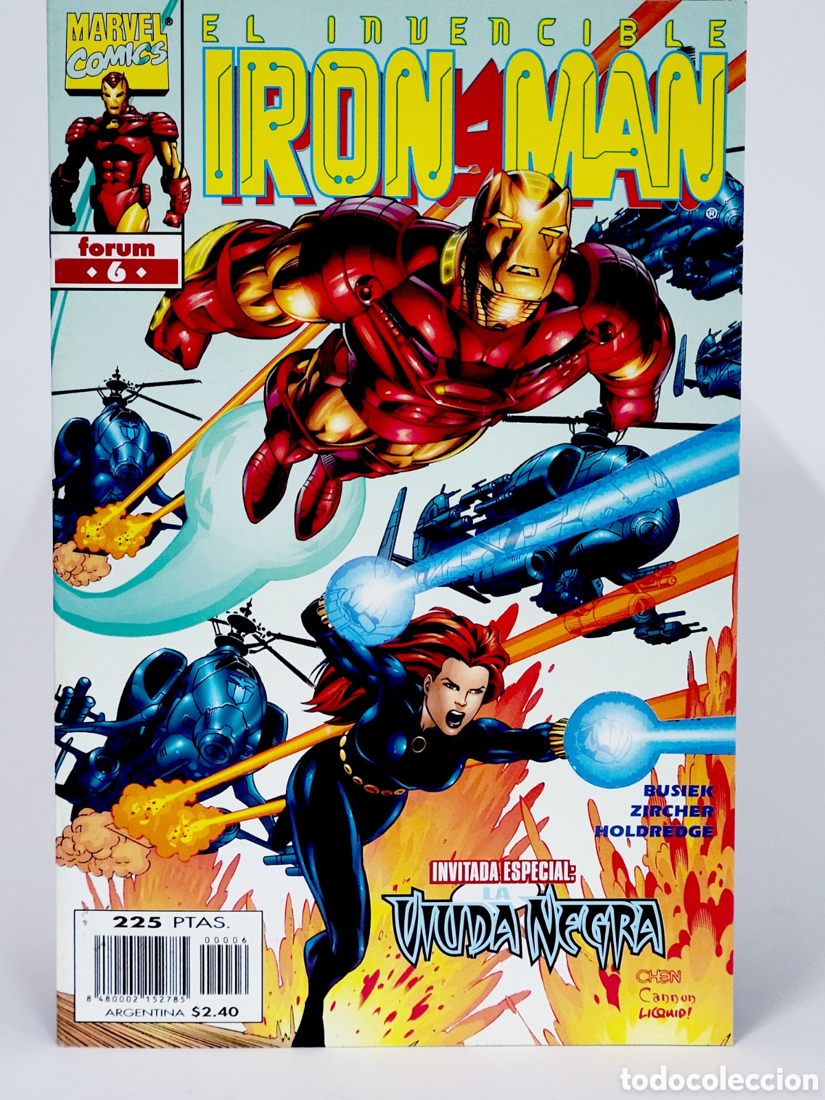 C&oacute;mics: C&Oacute;MIC EL INVENCIBLE IRON MAN 6 VOL.4 FORUM MARVEL GRAPA VOLUMEN DE KIOSCO