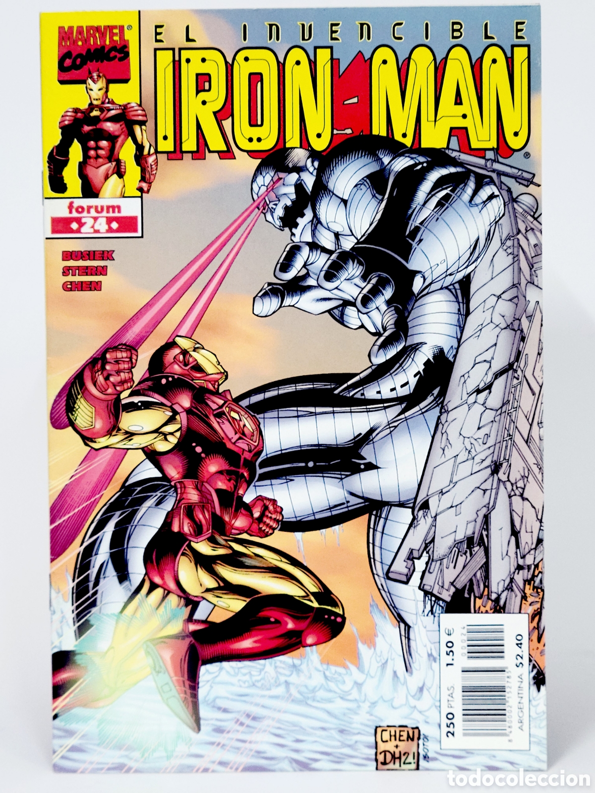 C&oacute;mics: C&Oacute;MIC EL INVENCIBLE IRON MAN 24 VOL.4 FORUM MARVEL GRAPA VOLUMEN DE KIOSCO