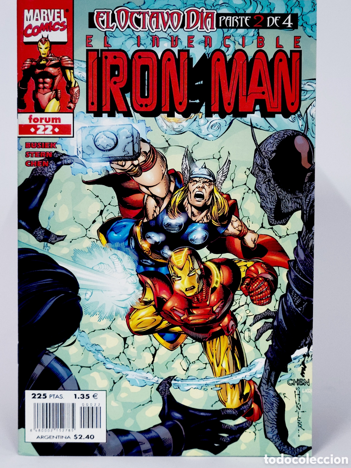 C&oacute;mics: C&Oacute;MIC EL INVENCIBLE IRON MAN 22 VOL.4 FORUM MARVEL GRAPA VOLUMEN DE KIOSCO