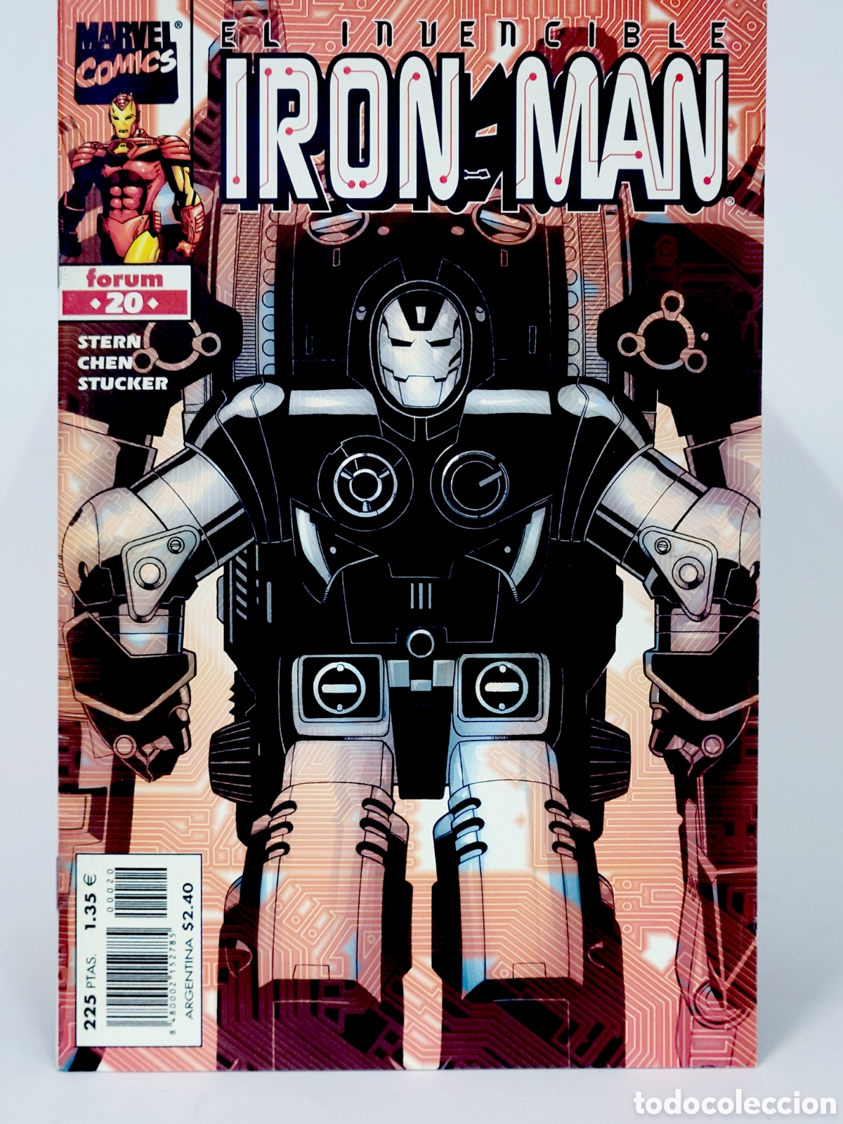 C&oacute;mics: C&Oacute;MIC EL INVENCIBLE IRON MAN 20 VOL.4 FORUM MARVEL GRAPA VOLUMEN DE KIOSCO