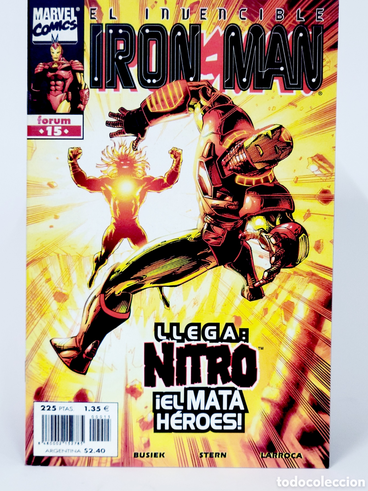 C&oacute;mics: C&Oacute;MIC EL INVENCIBLE IRON MAN 12 VOL.4 FORUM MARVEL GRAPA VOLUMEN DE KIOSCO