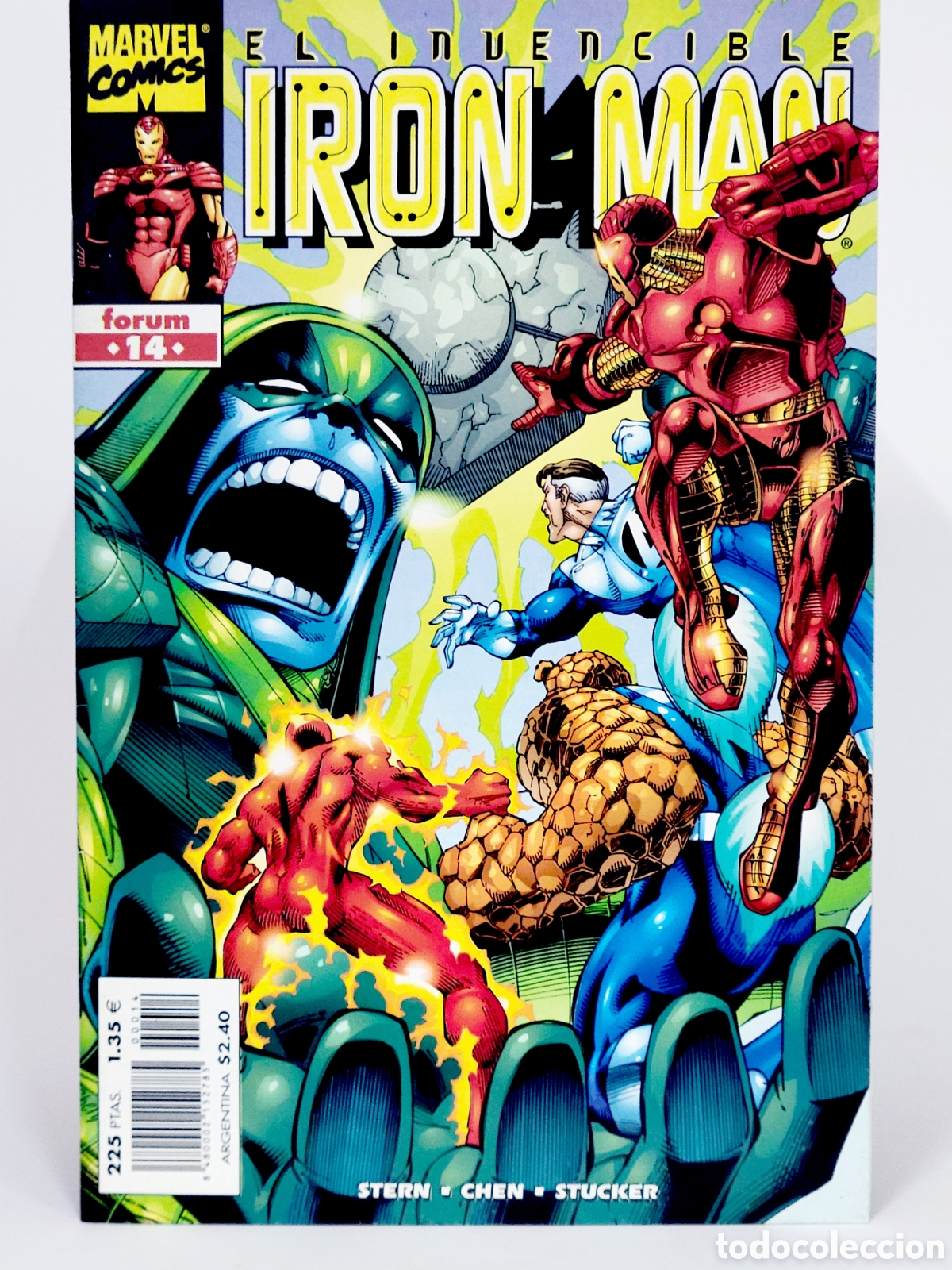 C&oacute;mics: C&Oacute;MIC EL INVENCIBLE IRON MAN 14 VOL.4 FORUM MARVEL GRAPA VOLUMEN DE KIOSCO