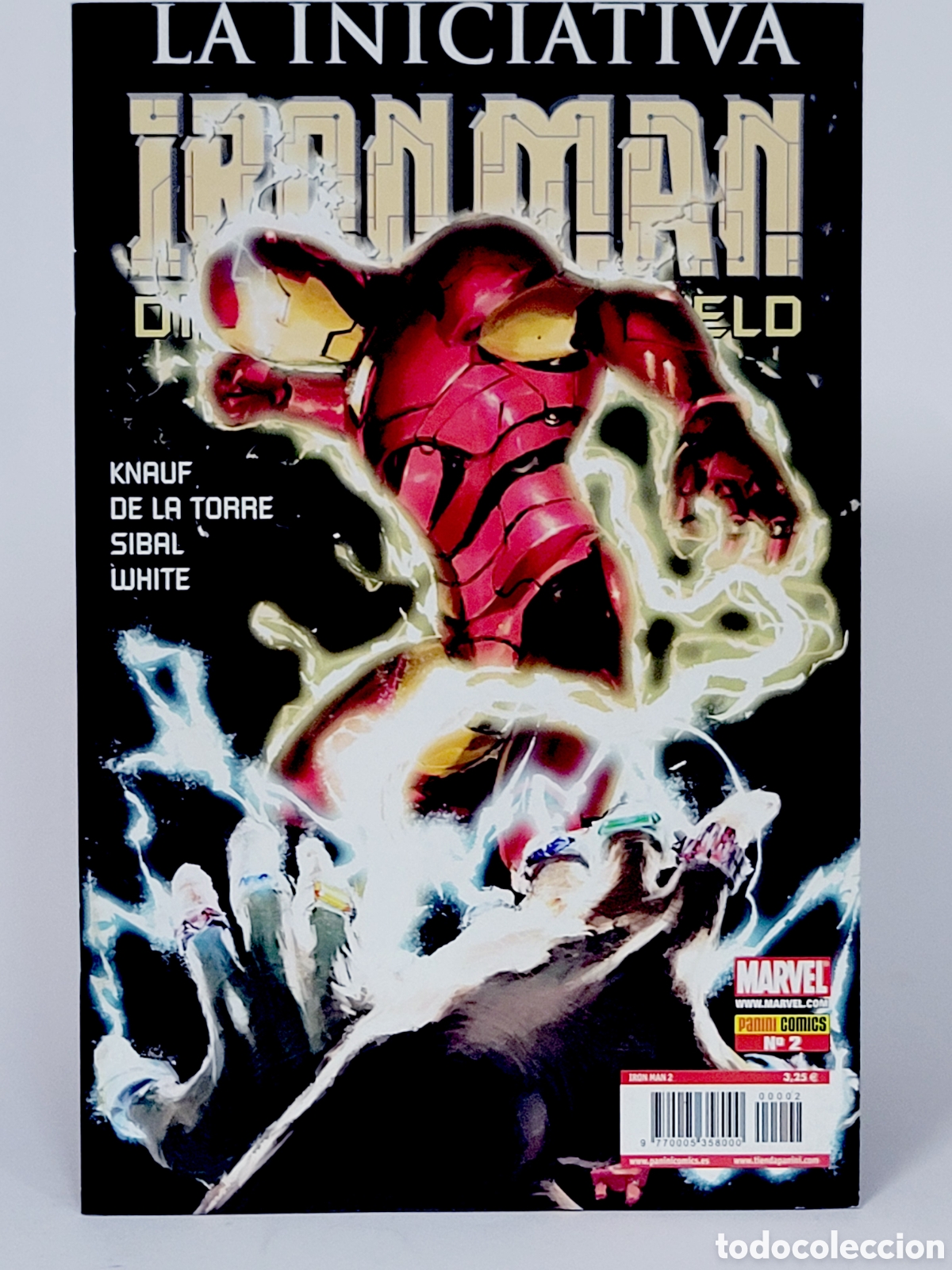 C&oacute;mics: C&Oacute;MIC EL INVENCIBLE IRON MAN 2 DIRECTOR SHIELD LA INICIATIVA PANINI MARVEL GRAPA DE KIOSCO
