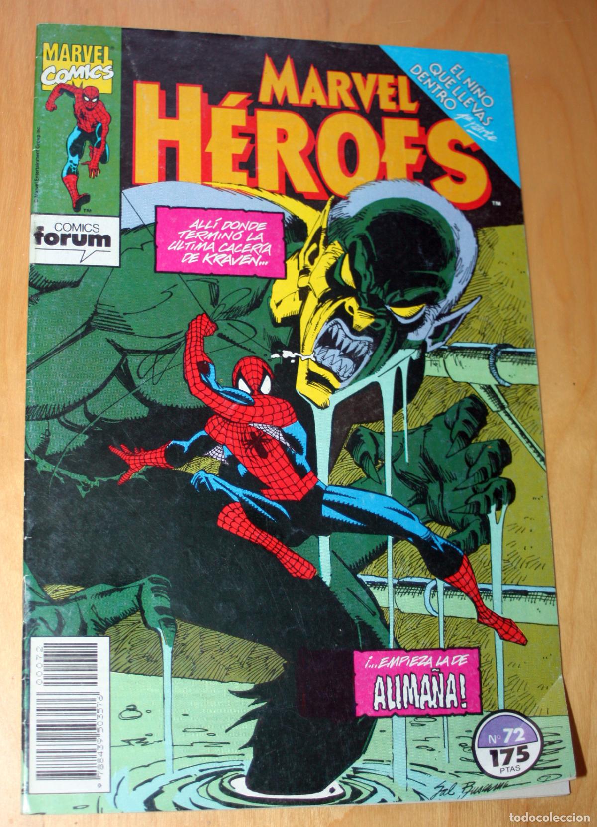 C&oacute;mics: SPIDERMAN ,MARVEL HEROES N 72 ( el ni&ntilde;o que llevas dentro 1&ordf; parte.)