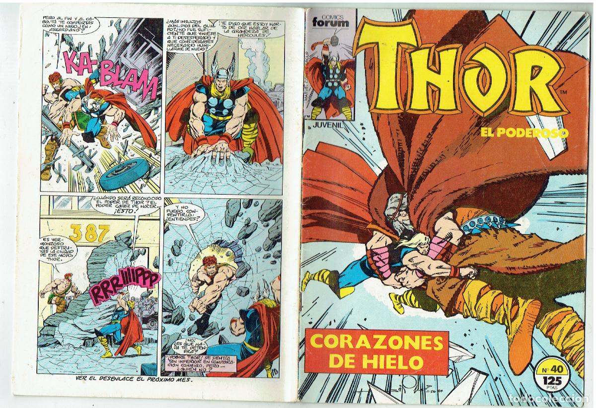 C&oacute;mics: THOR, EL PODEROSO. N&ordm; 40 FORUM.(B/55.2 RUM) - Foto 2