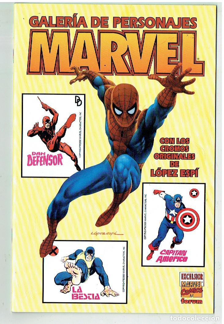 C&oacute;mics: GALER&Iacute;A DE PERSONAJES MARVEL. L&Oacute;PEZ ESP&Iacute;. FORUM(B/55.2 RUM)