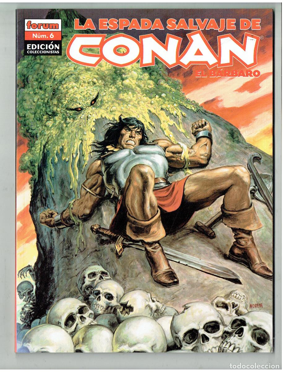 C&oacute;mics: LA ESPADA SALVAJE DE CONAN, EL BARBARO. EDC. COLECCIONISTA. N&ordm; 6. FORUM.(B/55.2 RUM)