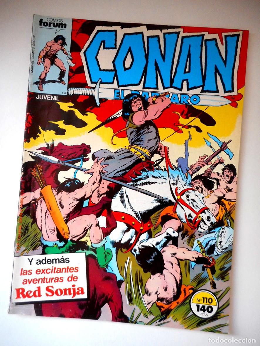 C&oacute;mics: CONAN EL B&Aacute;RBARO N&ordm;110 EL TESTAMENTO (FORUM-MARZO 1987) JIM OWSLEY - JOHN BUSCEMA