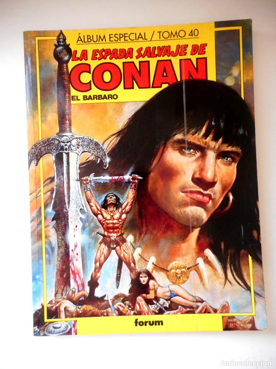 C&oacute;mics: &Aacute;LBUM ESPECIAL N&ordm;34 LA ESPADA SALVAJE DE CONAN (N&Uacute;MEROS 143-144-145) FORUM