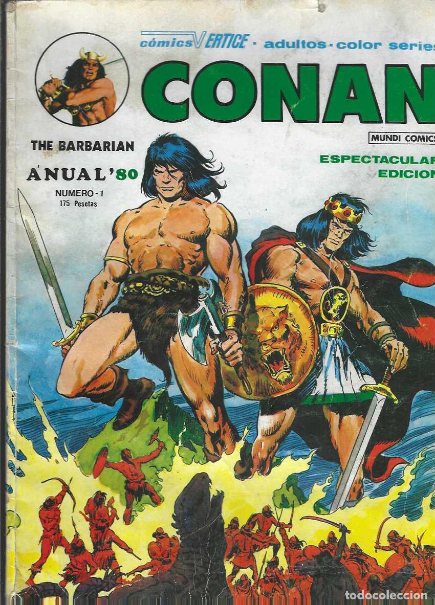 C&oacute;mics: CONAN: ANUAL 80 - MUNDICOMICS - USADO