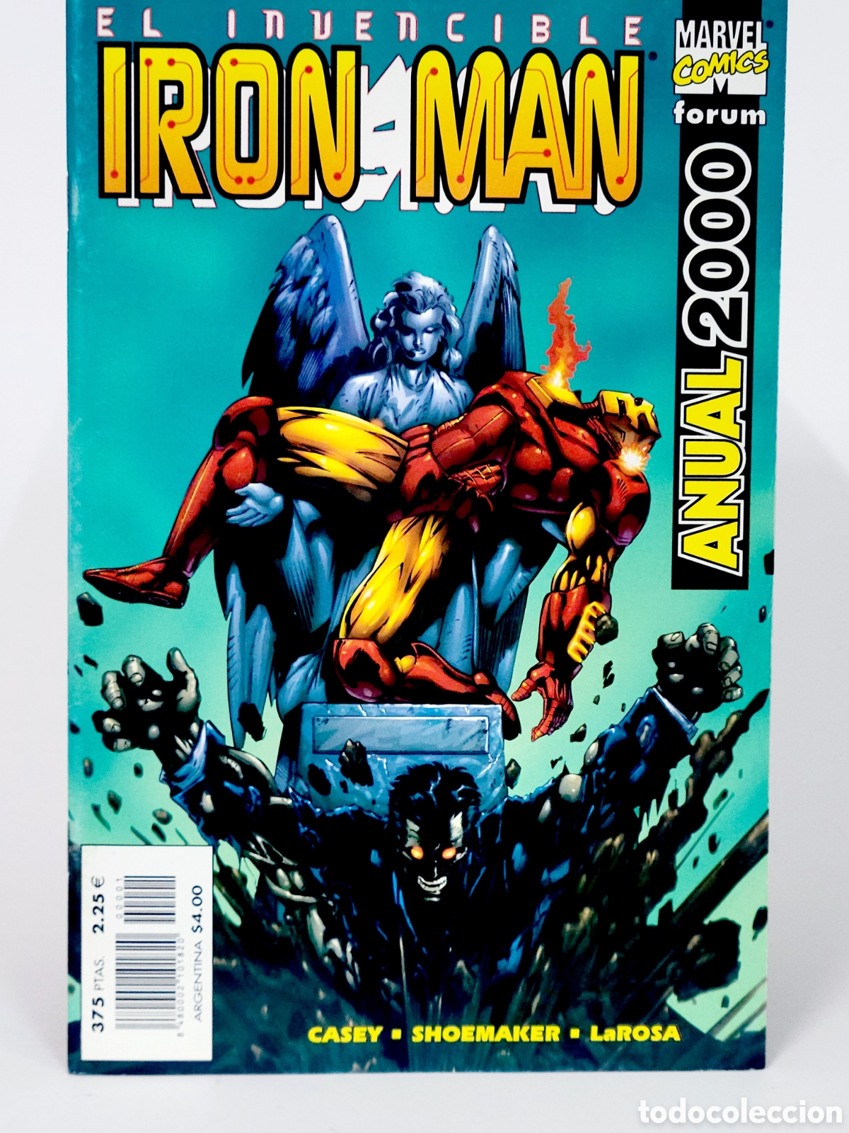 C&oacute;mics: C&Oacute;MIC EL INVENCIBLE IRON MAN ANUAL 2000 FORUM MARVEL GRAPA MUY BUEN ESTADO