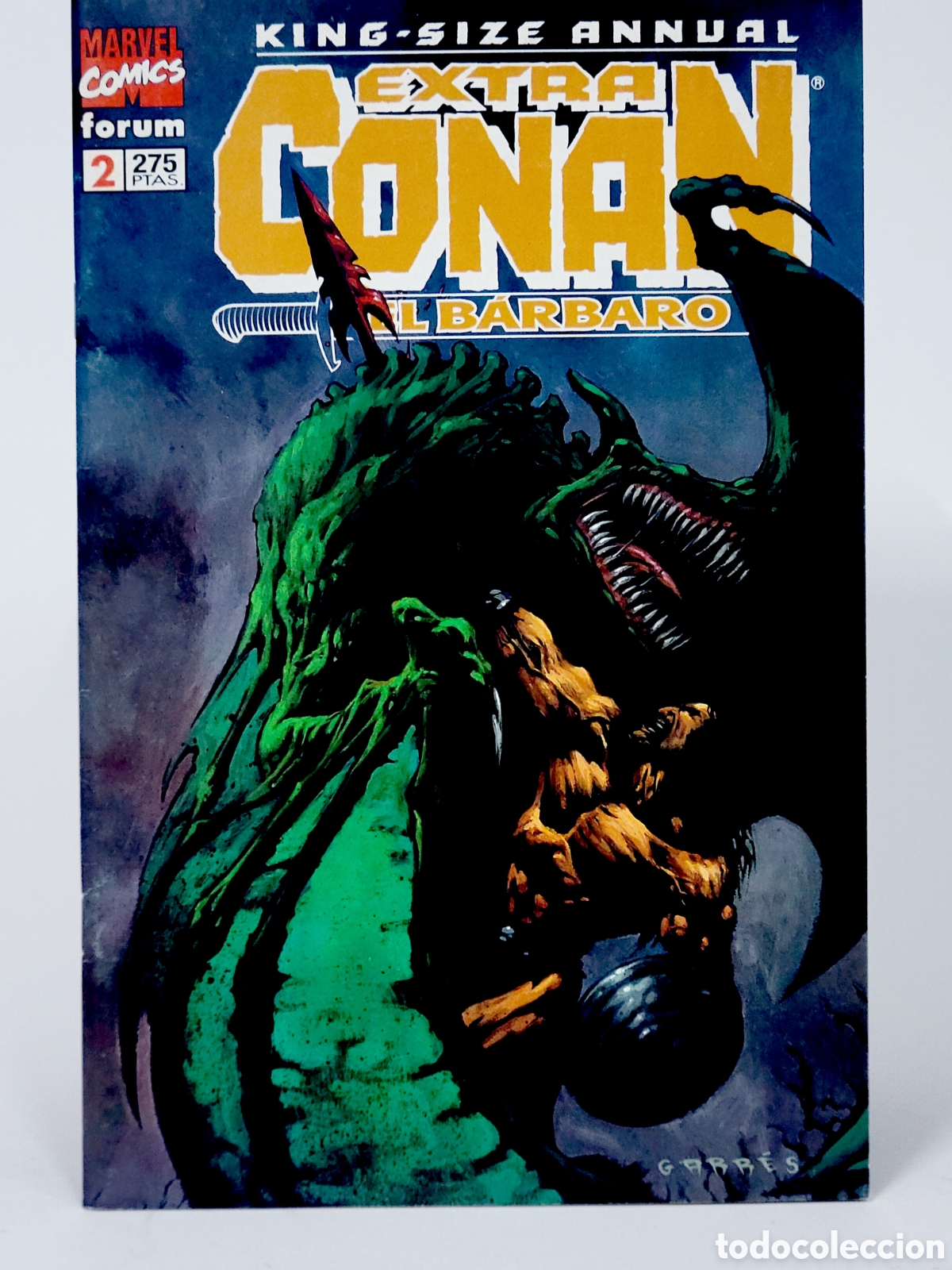 C&oacute;mics: C&Oacute;MIC EXTRA CONAN EL B&Aacute;RBARO 2 FORUM MARVEL GRAPA DE KIOSCO