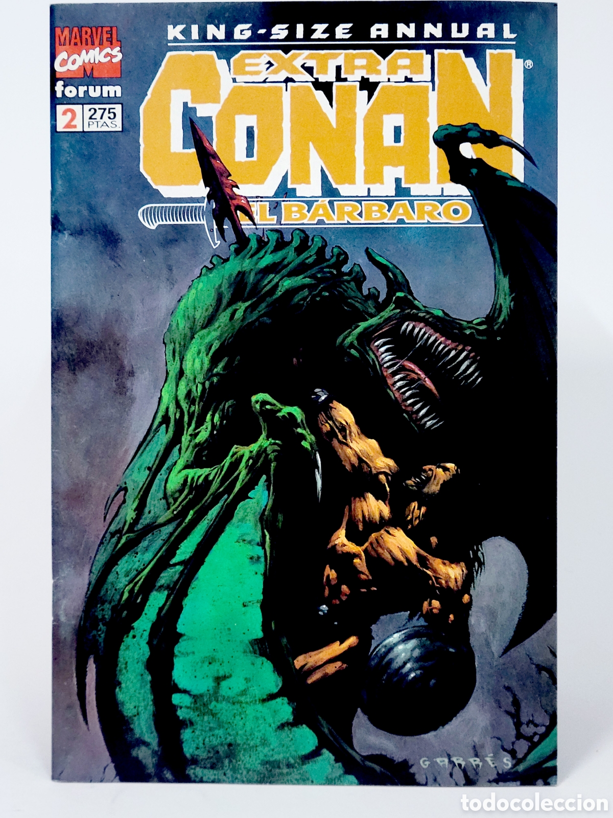 C&oacute;mics: C&Oacute;MIC EXTRA CONAN EL B&Aacute;RBARO 2 FORUM MARVEL GRAPA DE KIOSCO