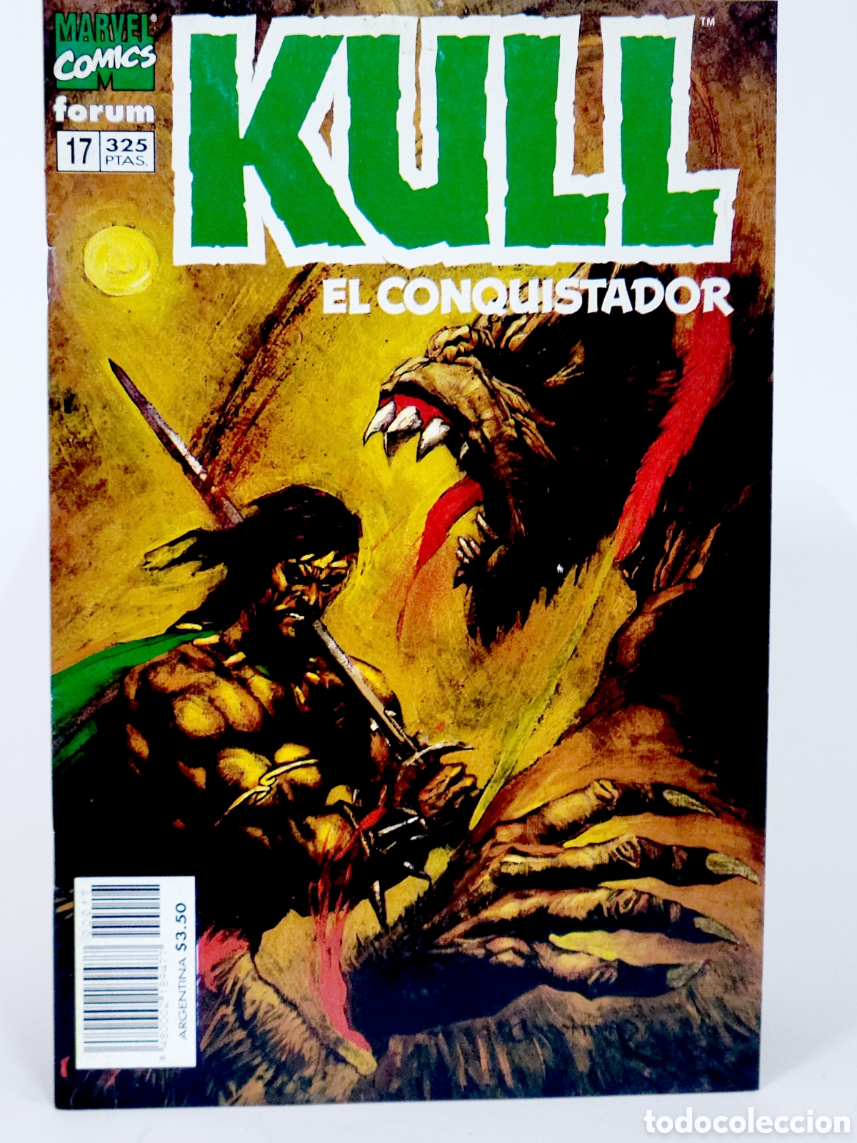 C&oacute;mics: C&Oacute;MIC KULL EL CONQUISTADOR 17 FORUM MARVEL GRAPA DE KIOSCO