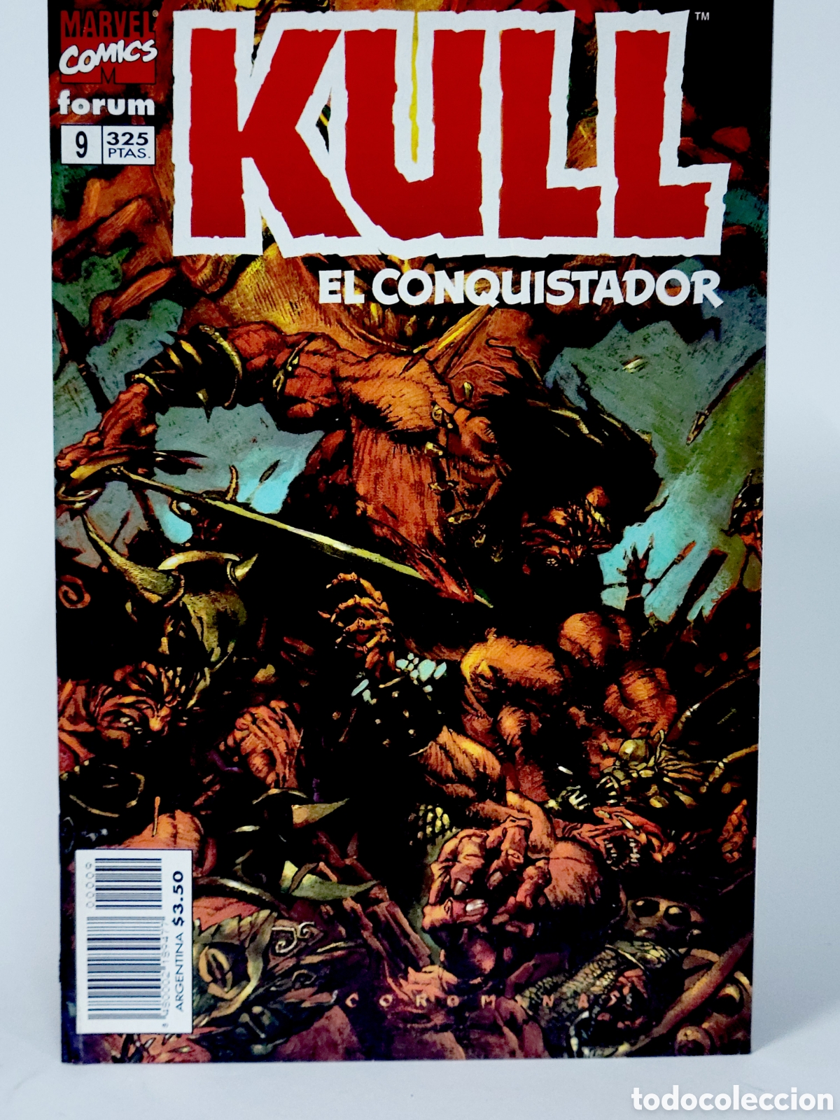 C&oacute;mics: C&Oacute;MIC KULL EL CONQUISTADOR 9 FORUM MARVEL GRAPA DE KIOSCO