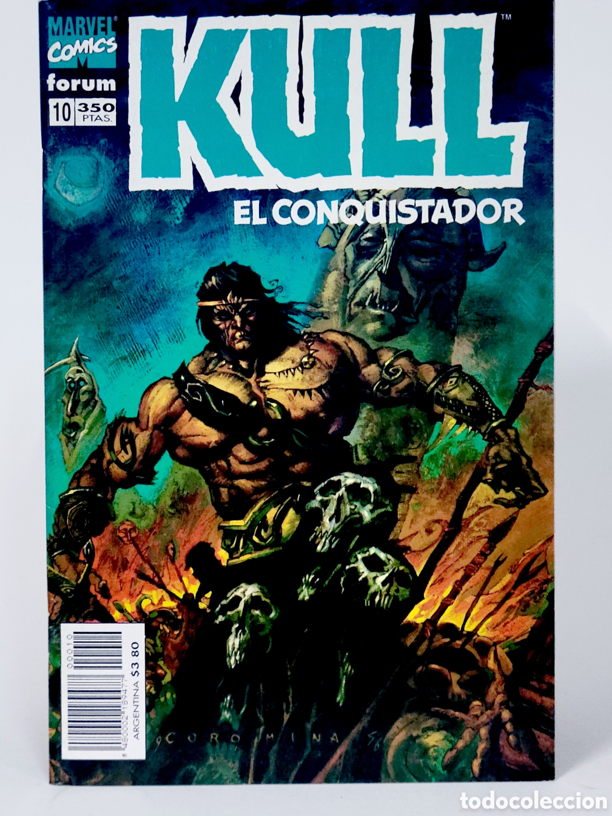 C&oacute;mics: C&Oacute;MIC KULL EL CONQUISTADOR 10 FORUM MARVEL GRAPA DE KIOSCO