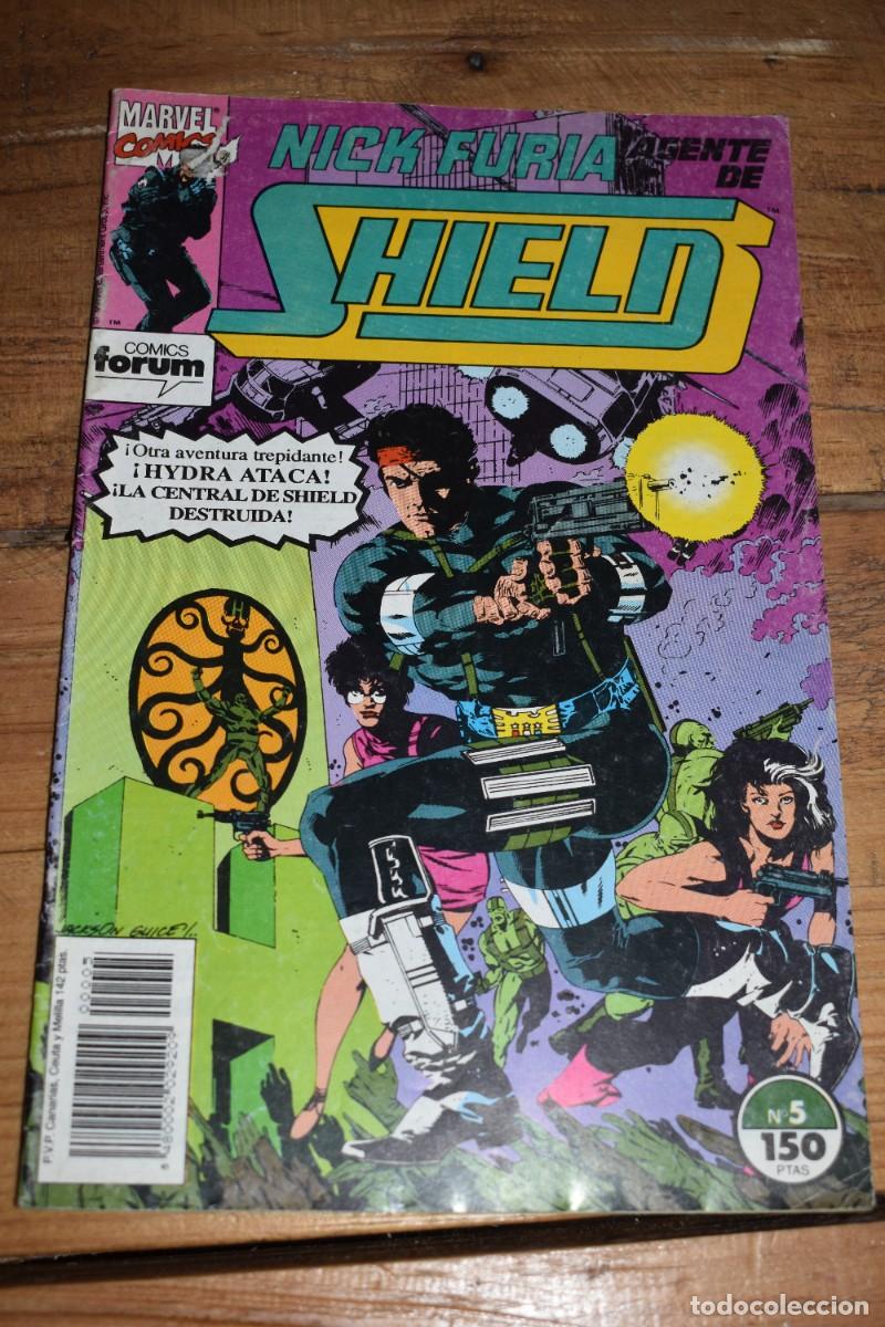 C&oacute;mics: Nick Furia Agente de Shiels N&ordm; 5 Comics Forum, 1990 Marvel Comics