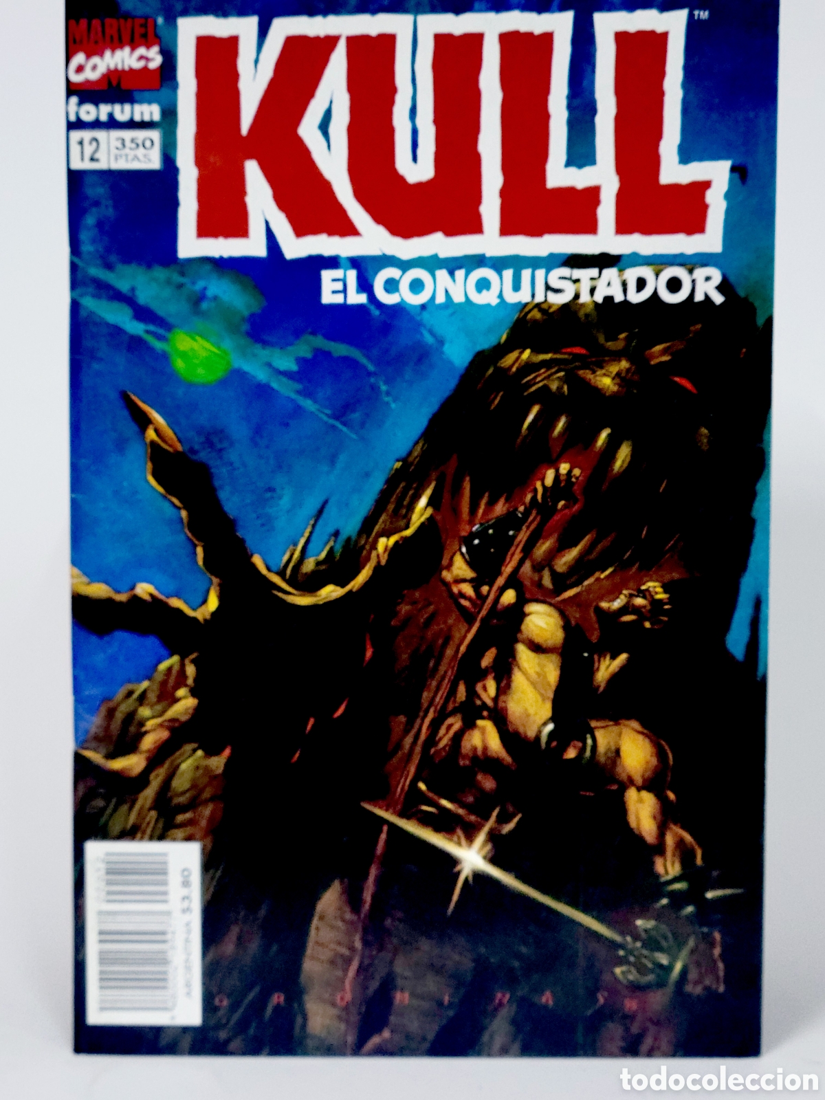 C&oacute;mics: C&Oacute;MIC KULL EL CONQUISTADOR 12 FORUM MARVEL GRAPA DE KIOSCO